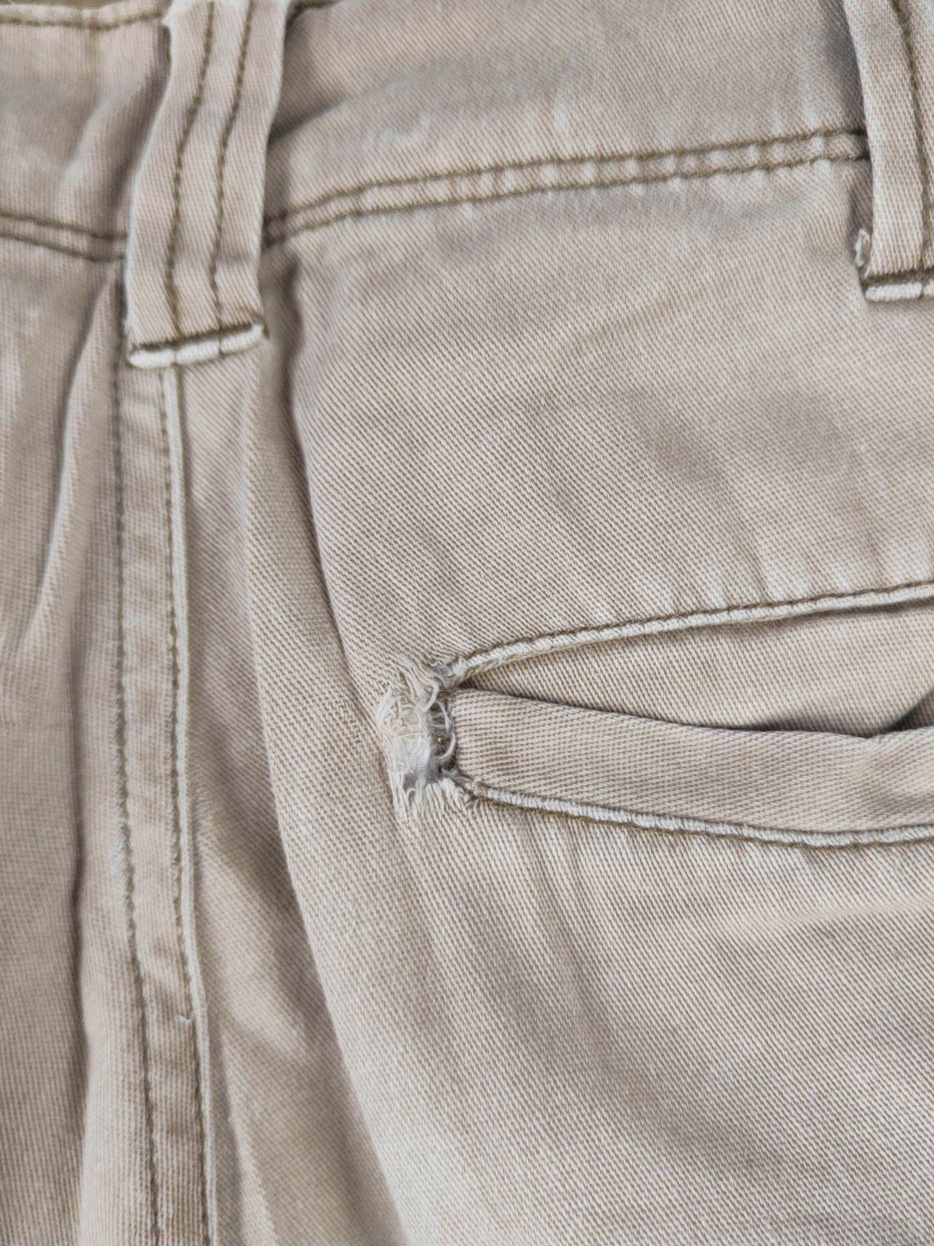Japanese Brand DL Burtle Beige Multipocket Cargo Pants #2151 Size US 29 - 13 Thumbnail