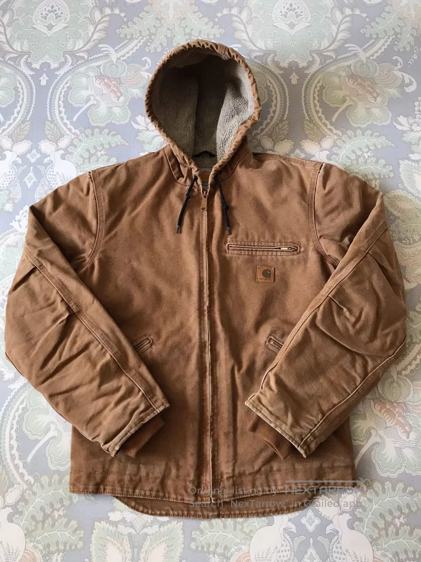 Carhartt Carhartt J141 Hooded Work Jacket. Size US S / EU 44-46 / 1 - 1 Thumbnail