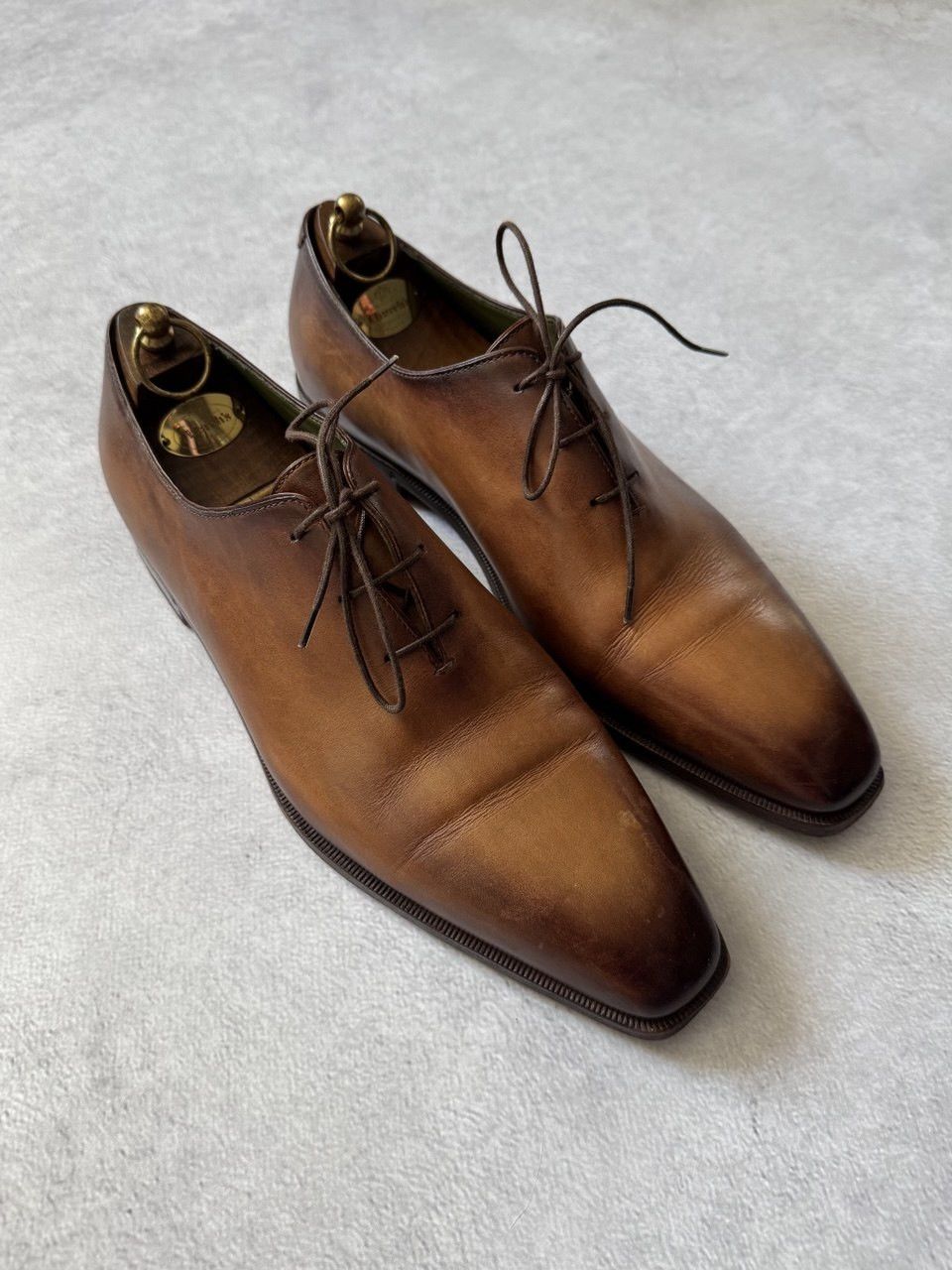 Berluti BERLUTI Alessandro Demesure Oxford Calf Leather Derby Size US 9.5 / EU 42-43 - 2 Thumbnail
