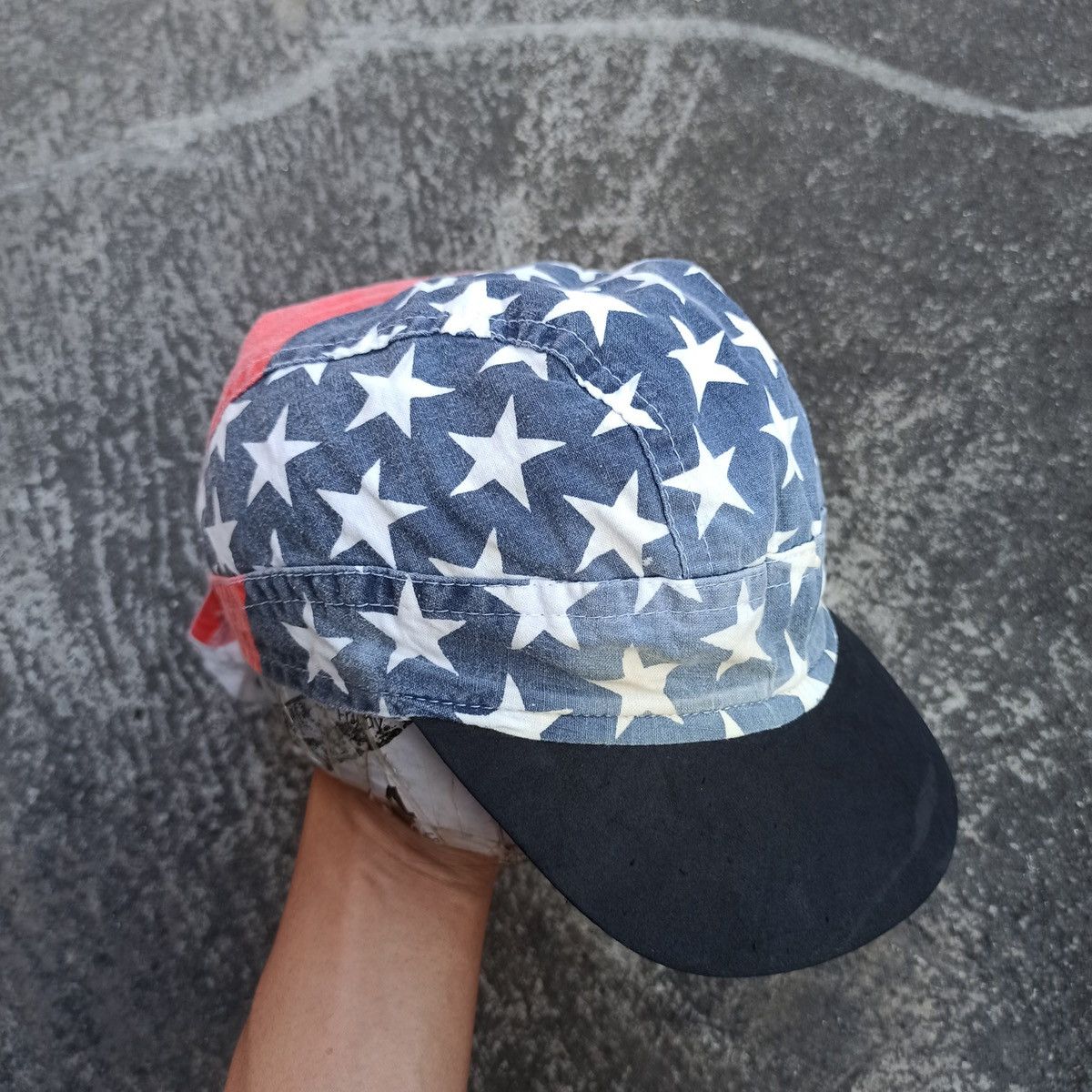 Vintage unique USA flag hat Size ONE SIZE - 9 Thumbnail