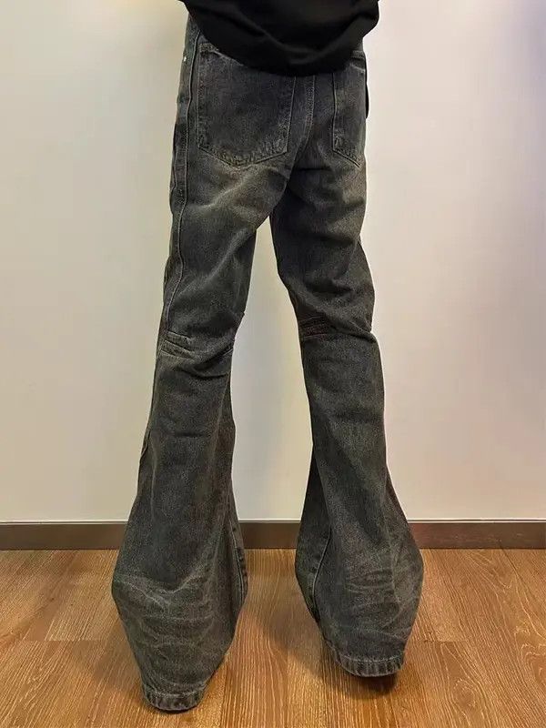 VIBE Street Vintage Rock Y2K Micro Flare Jeans Size US 30 / EU 46 - 1 Thumbnail