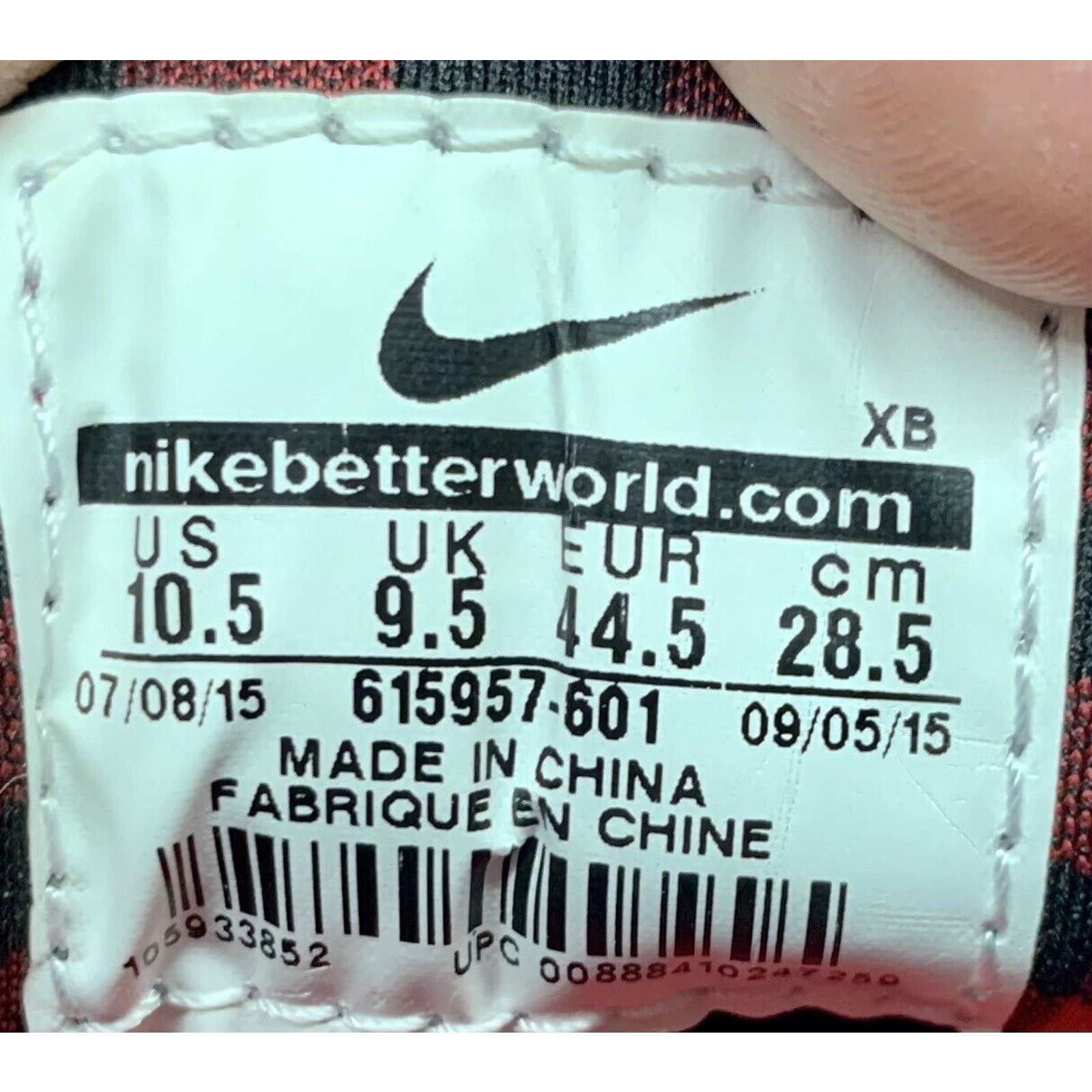 Nike Mens Nike Zoom Stefan Janoski Gym Red SZ 10 1/2 [33824-610] Size US 10.5 / EU 43-44 - 12 Thumbnail