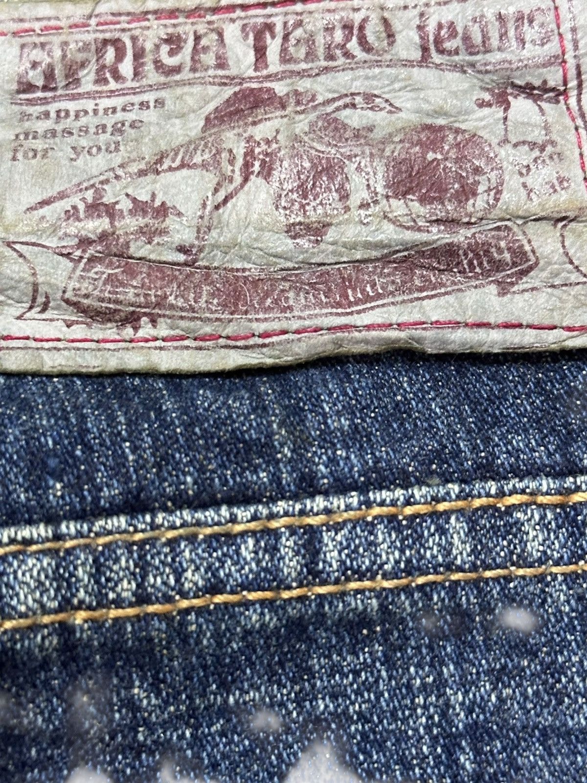 LITTLE AFRICA Vintage Africa Taro 10 Low Rise Ripped Distressed Denim Size US 29 - 6 Thumbnail