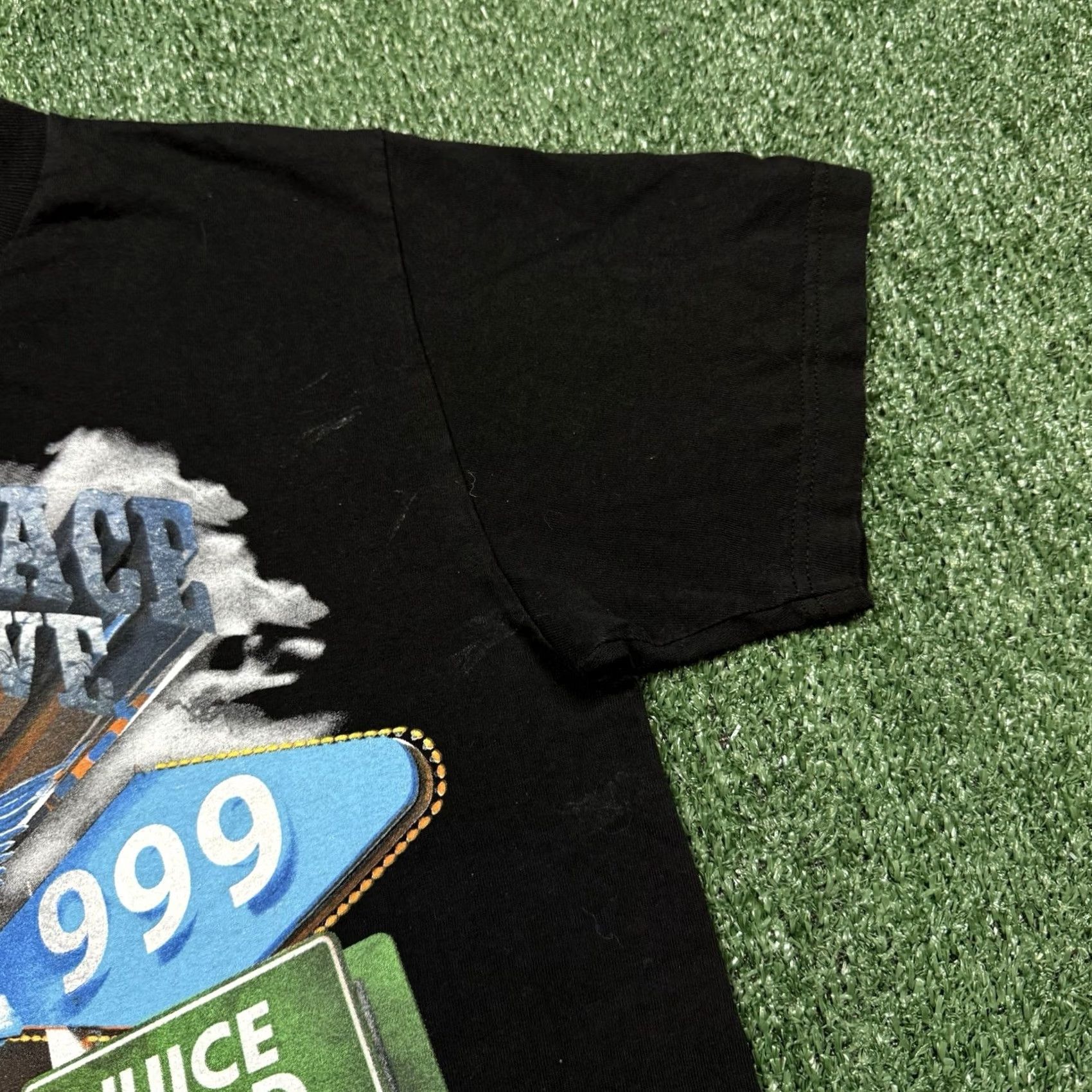 Vintage Juice Wrld Graphic T Shirt Men's M Black Short Sleeve Rap Tee Size US M / EU 48-50 / 2 - 4 Thumbnail