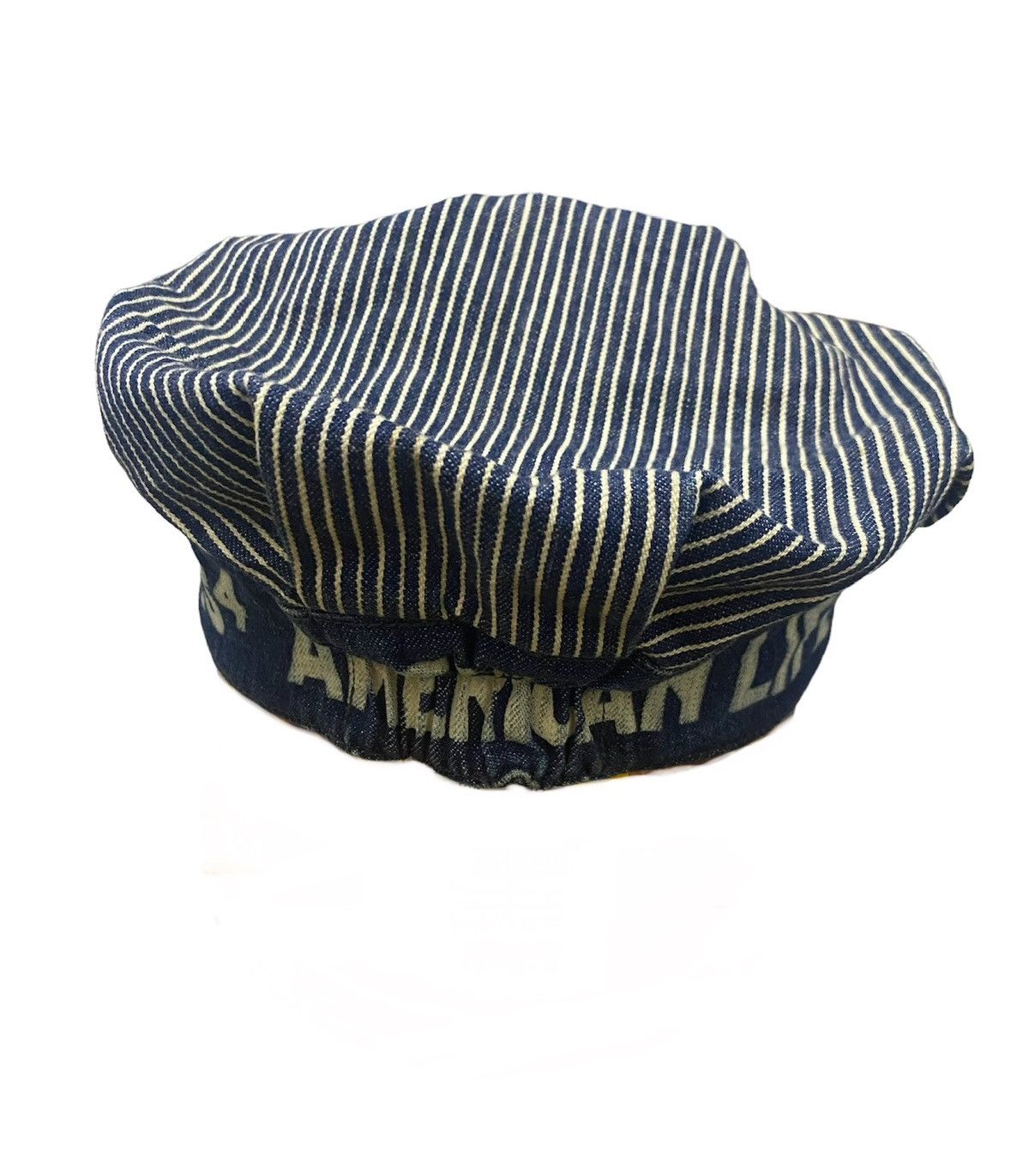 Kapital DENIM DUNGAREE WORKSHOP HAT DESIGN HICKORY STYLE RARE Size ONE SIZE - 4 Thumbnail