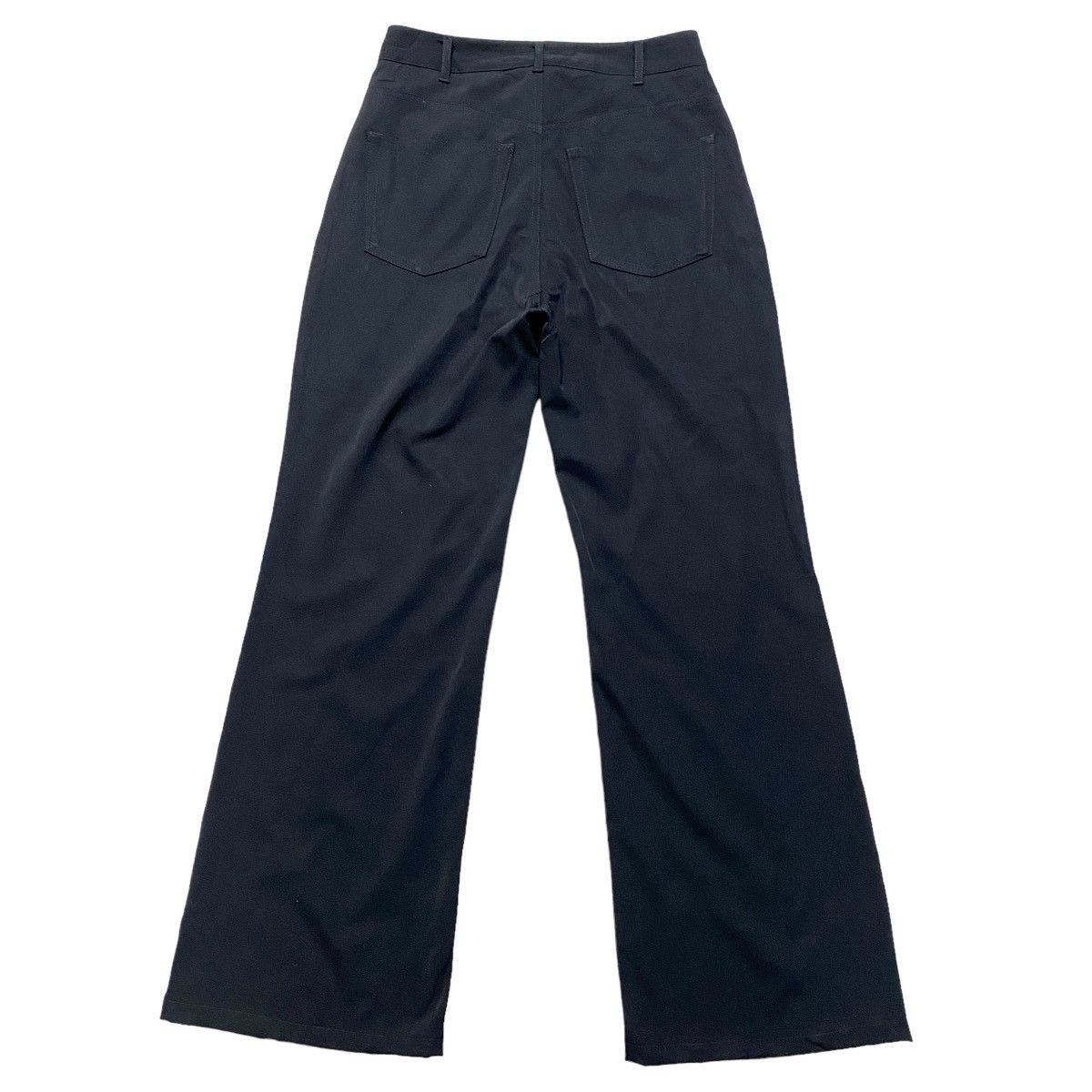 Balenciaga FW21 Balenciaga Black Wool Flare Pants Size 27" / US 4 / IT 40 - 1 Thumbnail