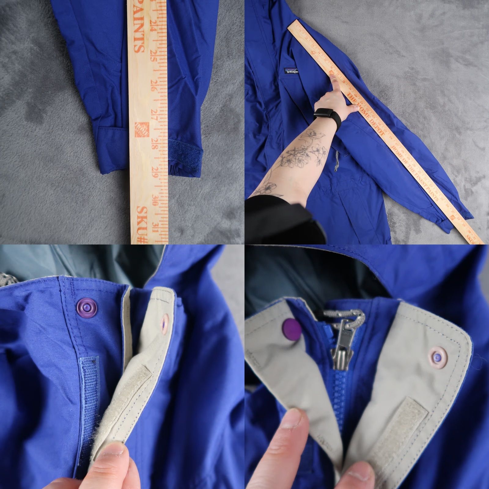 Patagonia VINTAGE Patagonia Jacket Mens S Small Hooded Parka Coat 2000s Y2K Outdoor Blue Size US S / EU 44-46 / 1 - 8 Thumbnail