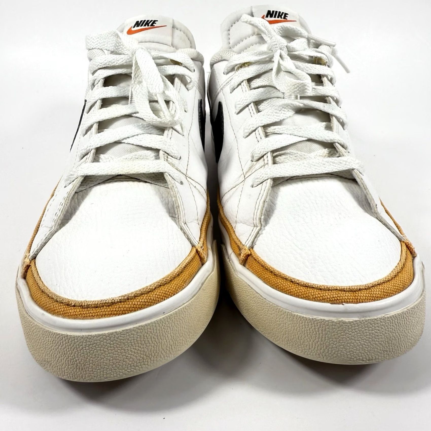 Nike Nike Court Legacy Men’s Size 10.5 Sneakers White Desert Ochre CU4150-102 Size US 11 / EU 44 - 3 Thumbnail
