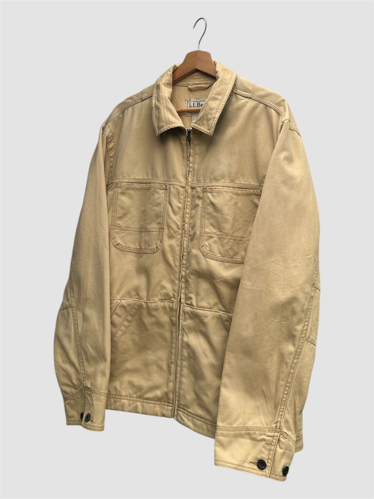 L.L. Bean Vintage LL Bean Pocket Detail Work Jacket Size US M / EU 48-50 / 2 - 6 Thumbnail