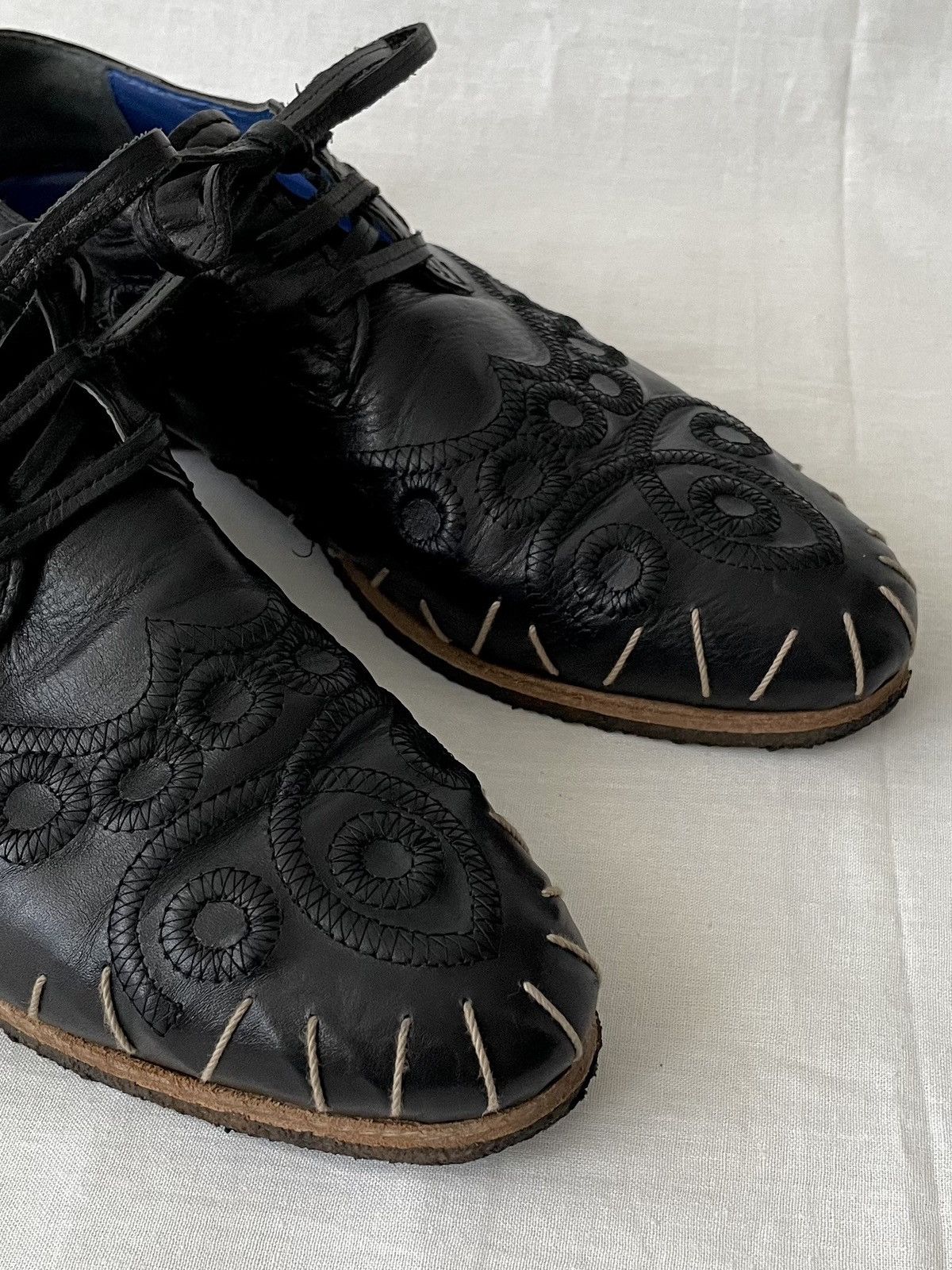 Issey Miyake Archival Issey Miyake Leather Shoes Size US 8 / EU 41 - 3 Thumbnail