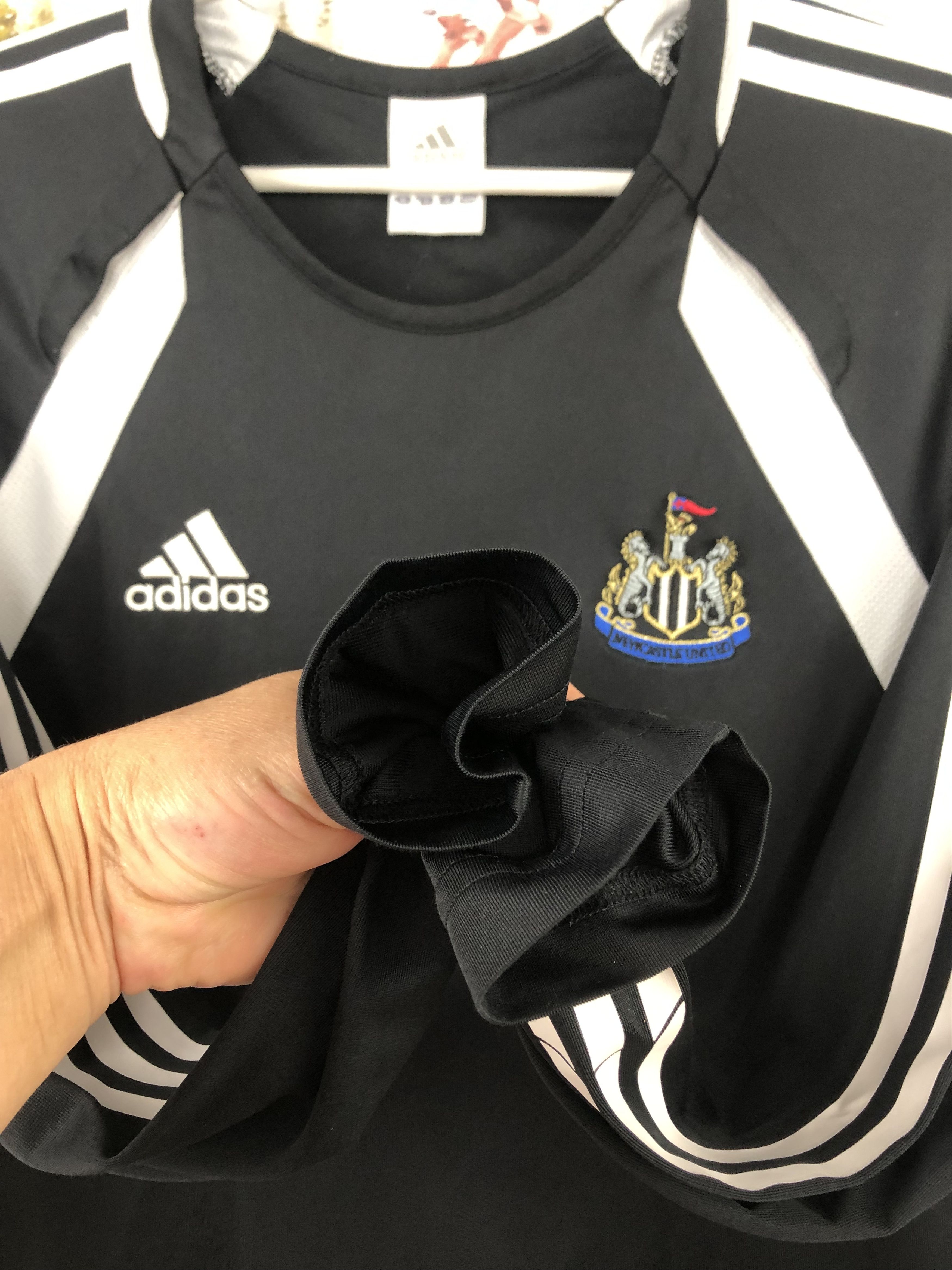 Adidas Vintage Newcastle United Football Sweatshirt Jacket Soccer Size US S / EU 44-46 / 1 - 9 Thumbnail