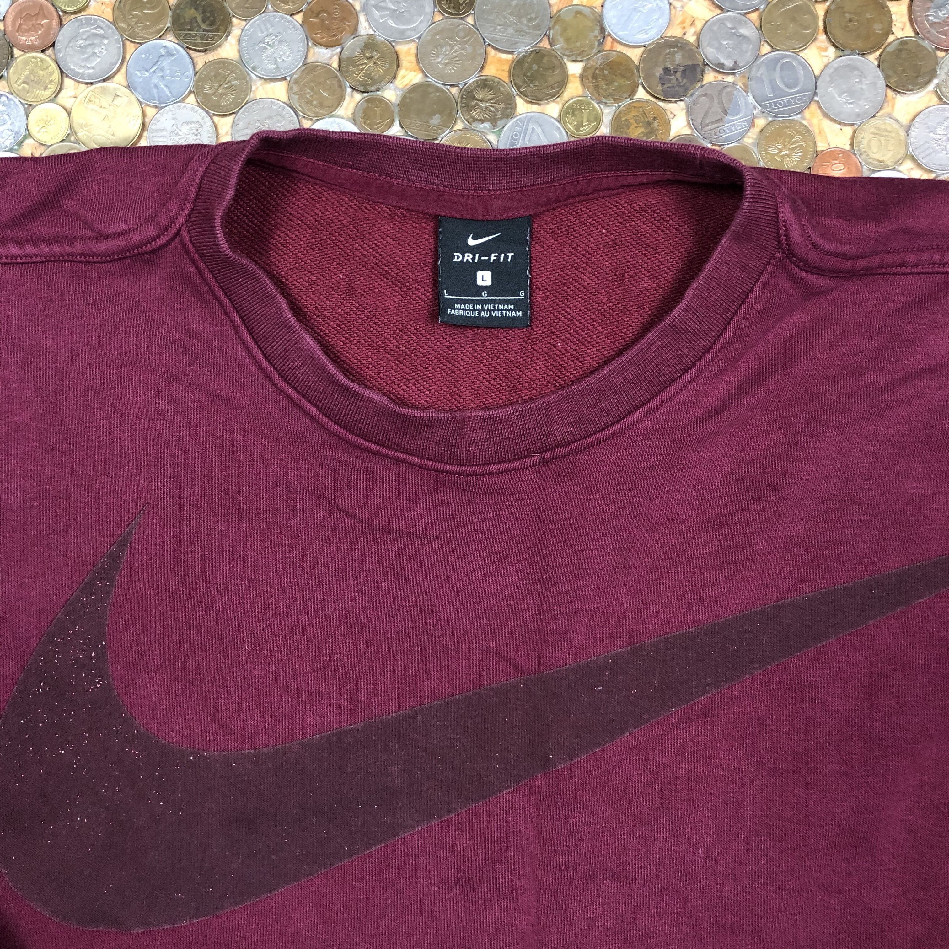 Nike Nike Crop Top Sweatshirt Crewneck Size US L / EU 52-54 / 3 - 2 Thumbnail