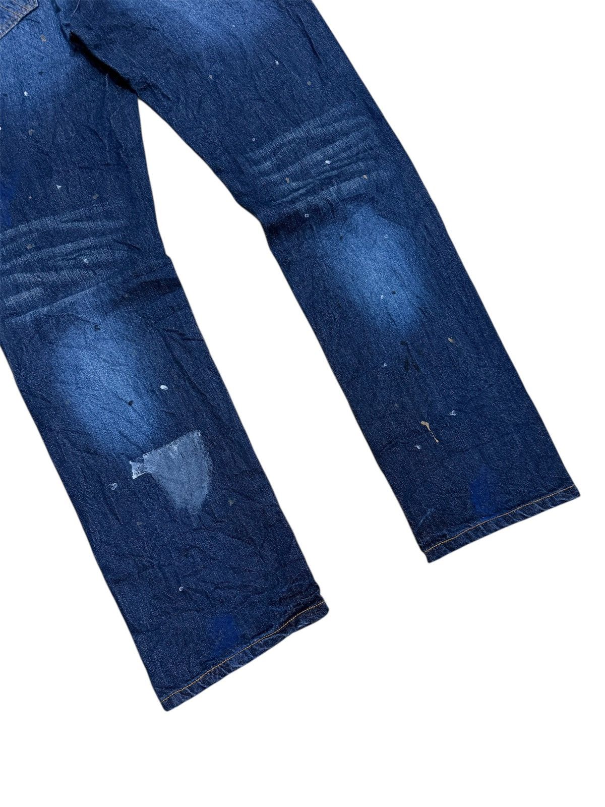 Hysteric Glamour NYLAUS PAINTED DISTRESSED JEANS Size US 33 - 7 Thumbnail