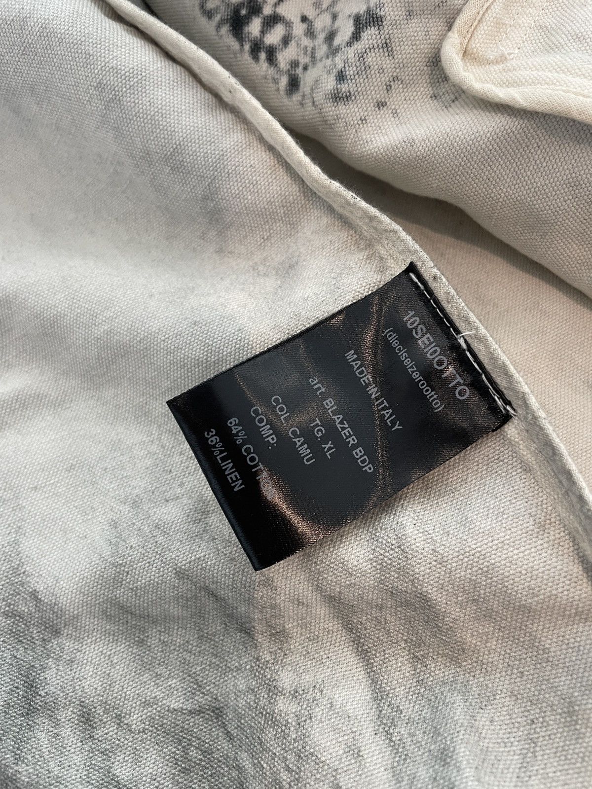 10sei0otto 10sei0otto light casual jacket Size US XL / EU 56 / 4 - 5 Thumbnail