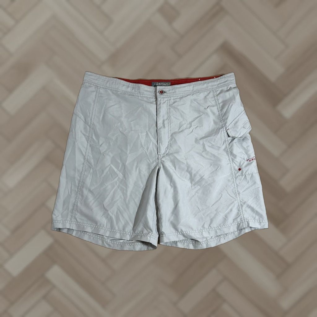 Orvis Orvis Trout Bum Fishing Shorts Men Gray Outdoor Hiking sz 40 Cargo Pockets Regular Front Flat Vintage No (adjust: vintage no not included) Size US 40 / EU 56 - 1 Thumbnail