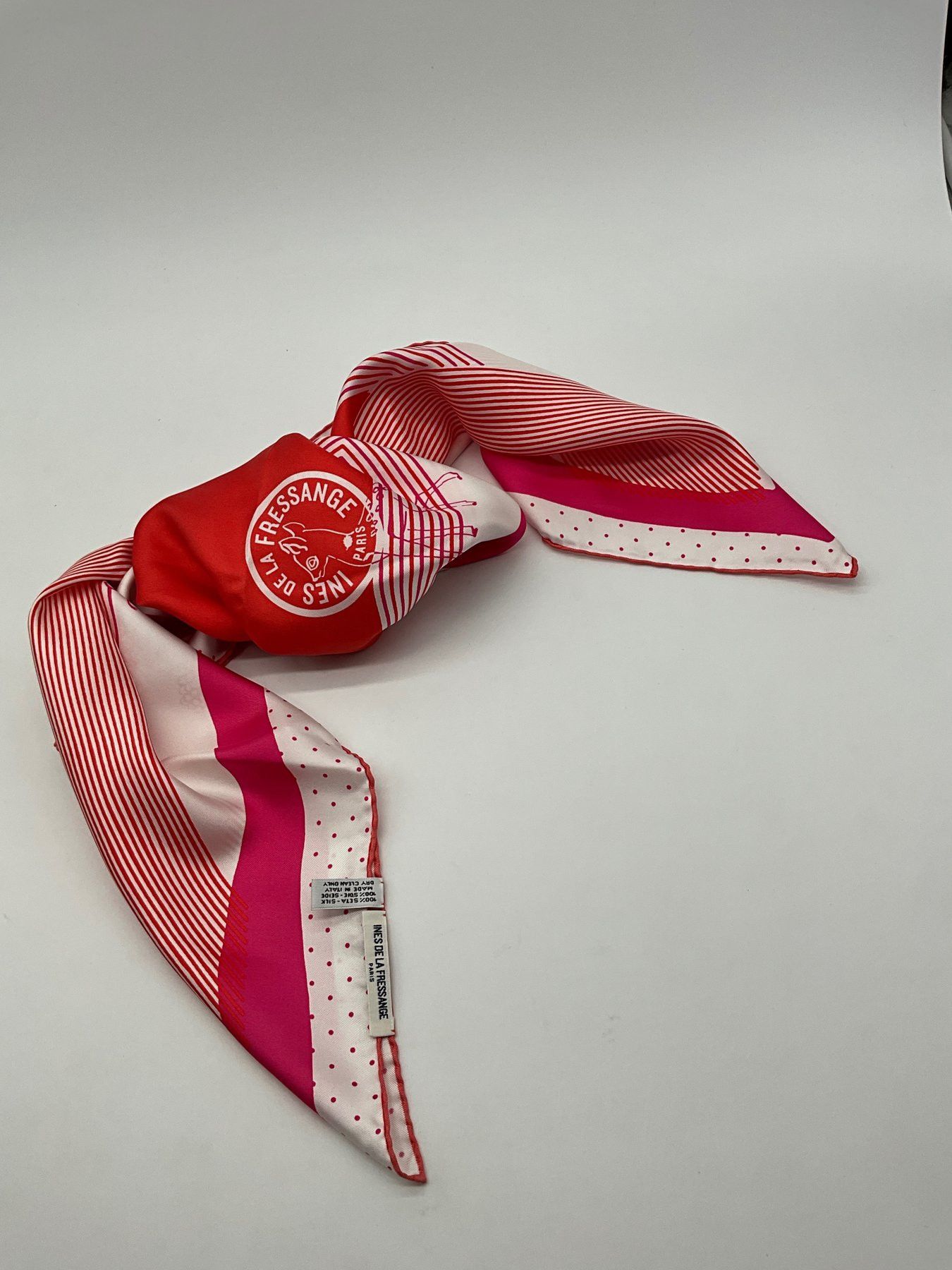 Other Silk scarf Ines de La Fressange Size ONE SIZE - 9 Thumbnail