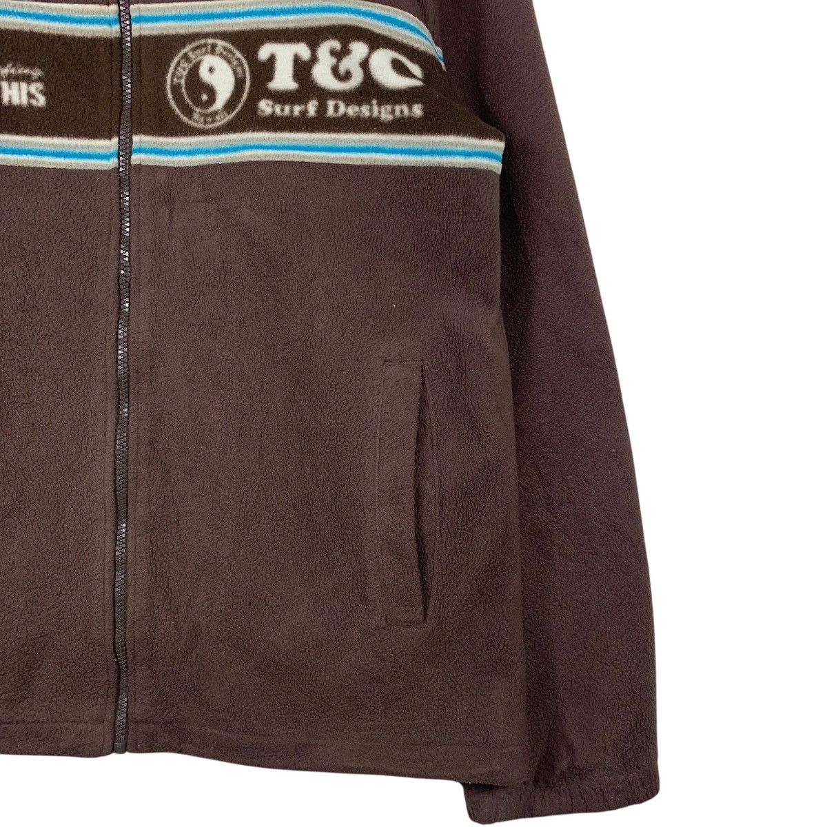 T&C Designs Surfboard Surfing Outdoor Biglogo Sweater Jacket