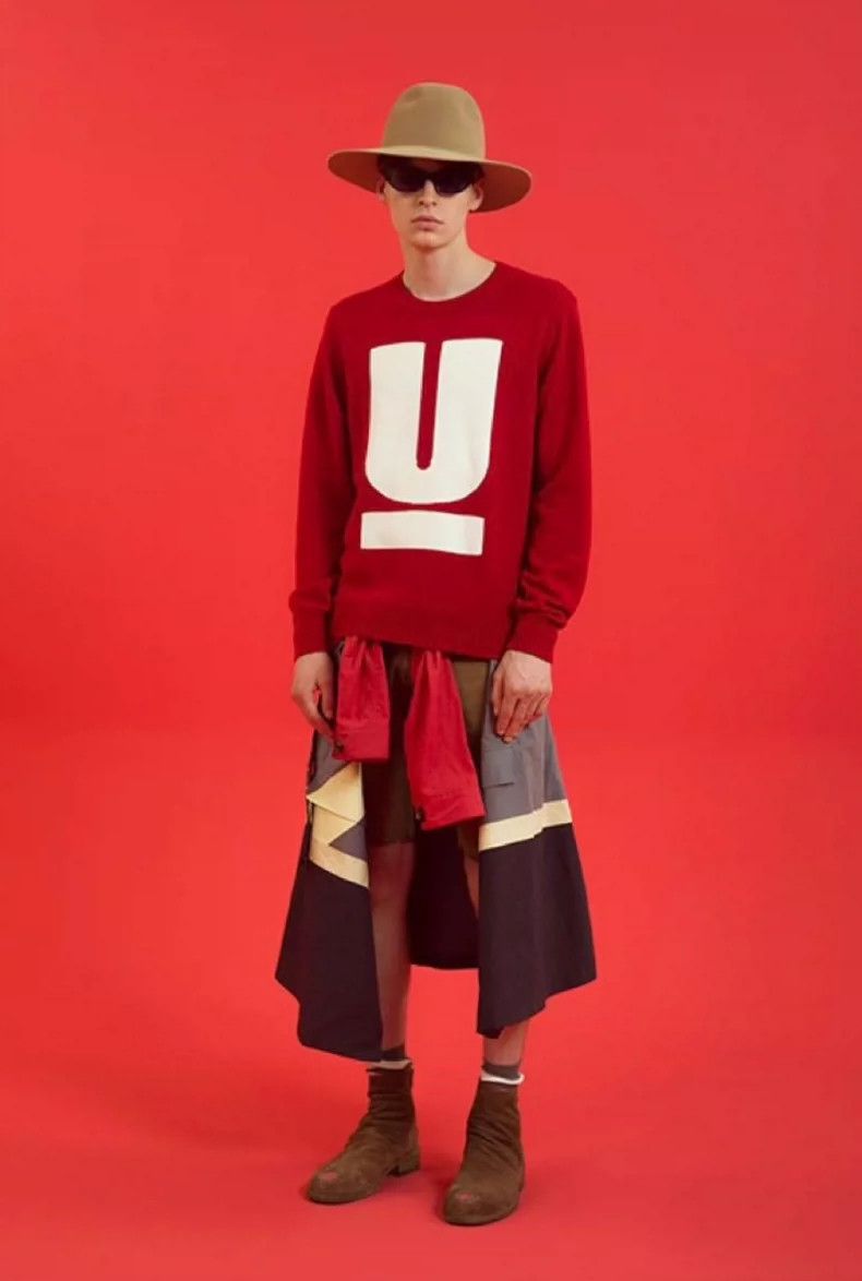 Undercover Undercover China Red Christmas Red Cashmere Sweater Size US XL / EU 56 / 4 - 7 Thumbnail