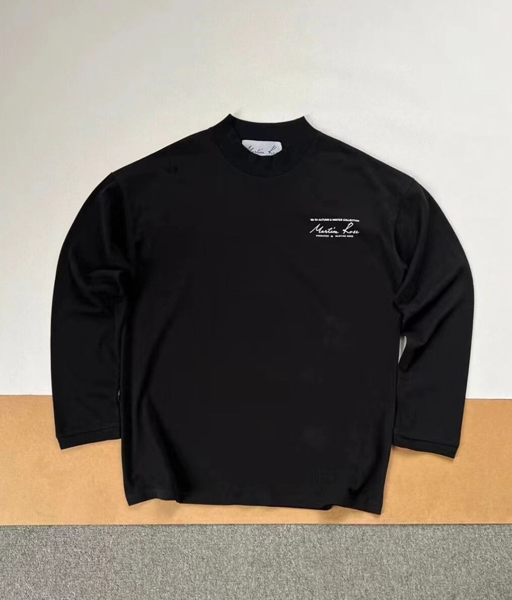 Martine Rose Martine Rose Long Sleeve Black Shirt Size US XS / EU 42 / 0 - 1 Thumbnail