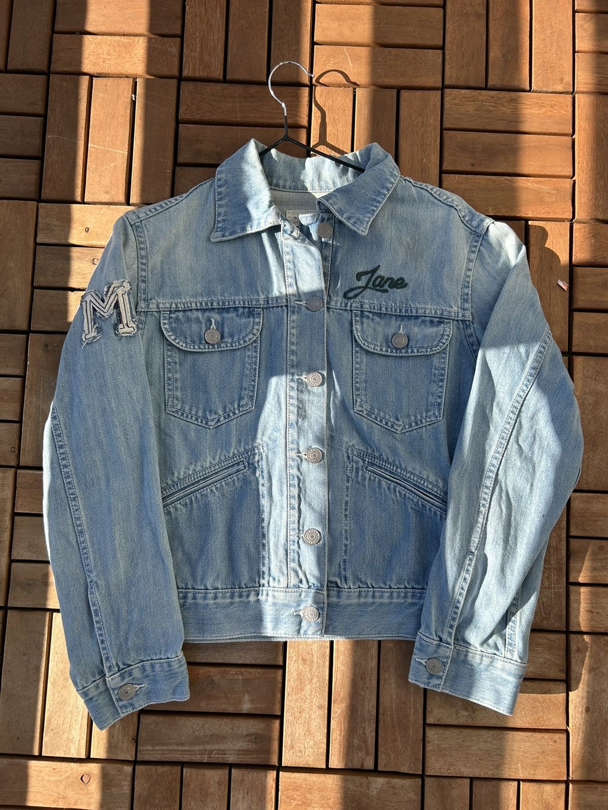 Isabel Marant denim jacket jeans size S womans biker jacket