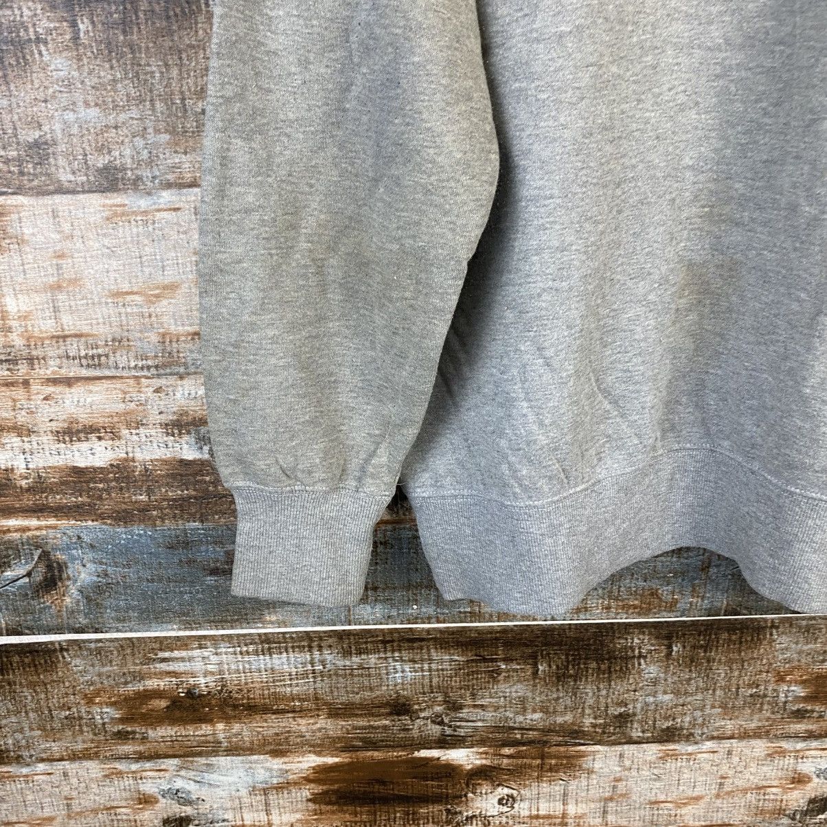 Japanese Brand DL Uittg Baby Gray Vintage thrashe Sweatshirt #C1200 Size US L / EU 52-54 / 3 - 15 Thumbnail