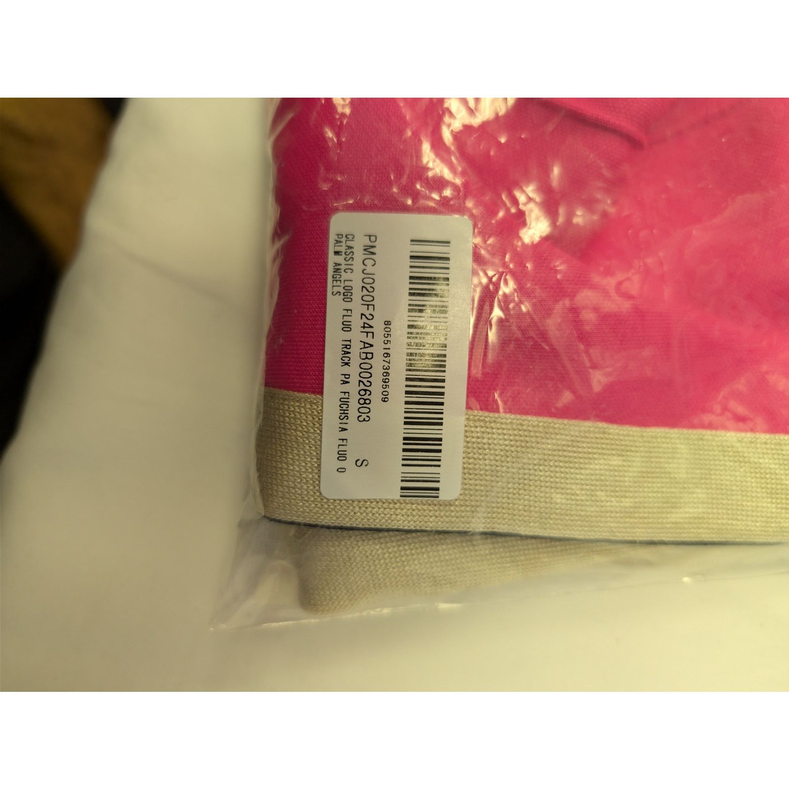 Palm Angels o1rshd1 Classic Logo Track Pants in PA Fuchsia Fluo Size US 30 / EU 46 - 23 Thumbnail