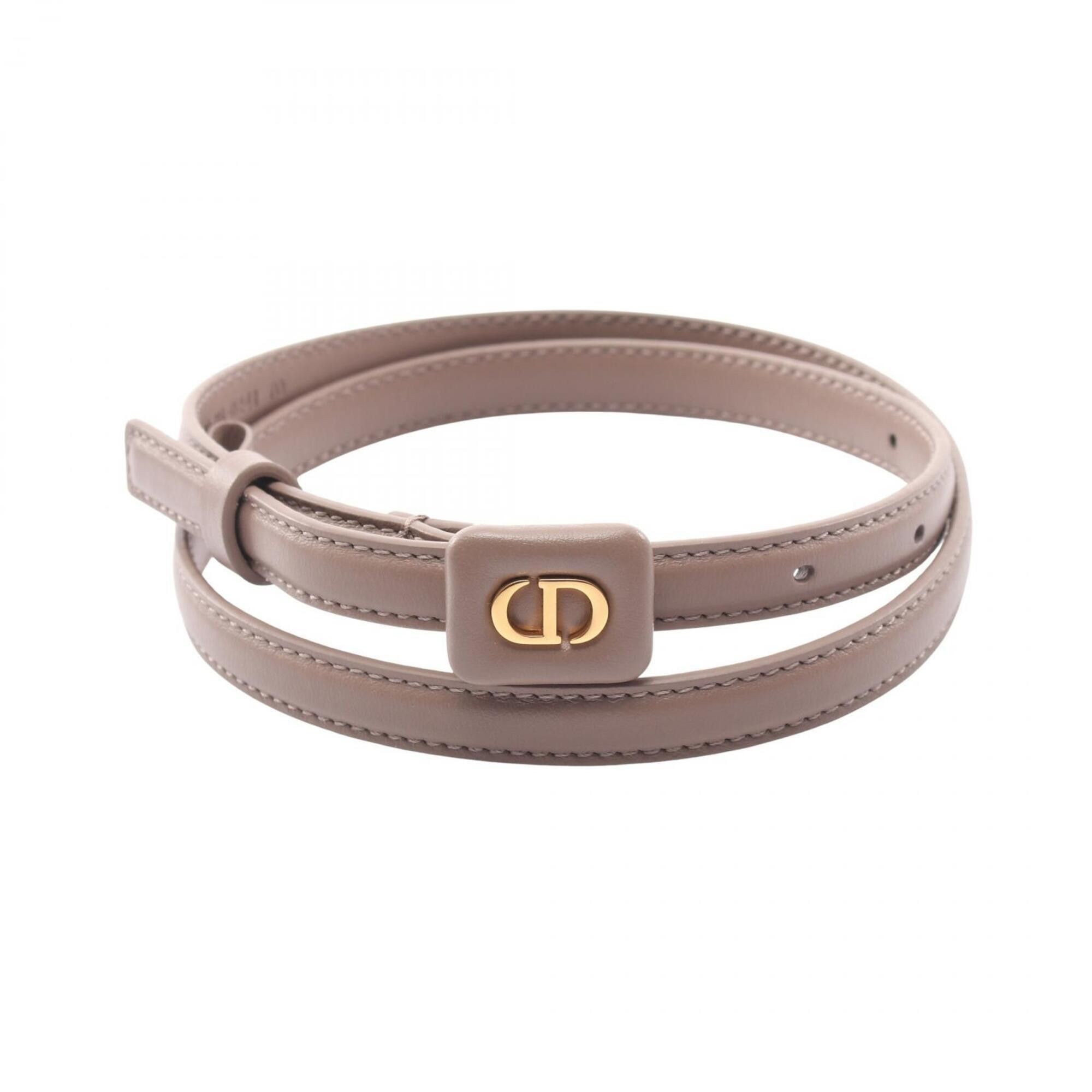 Dior Belt CD Logo Leopard Leather Dior Christian Dior Dior CD logo leopard print leather belt  main image 2