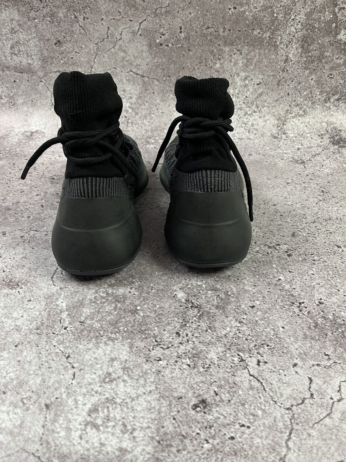 Adidas × Kanye West Adidas Yeezy Bsktbl Knit Slate Onyx Size US 4 / IT 34 - 3 Thumbnail