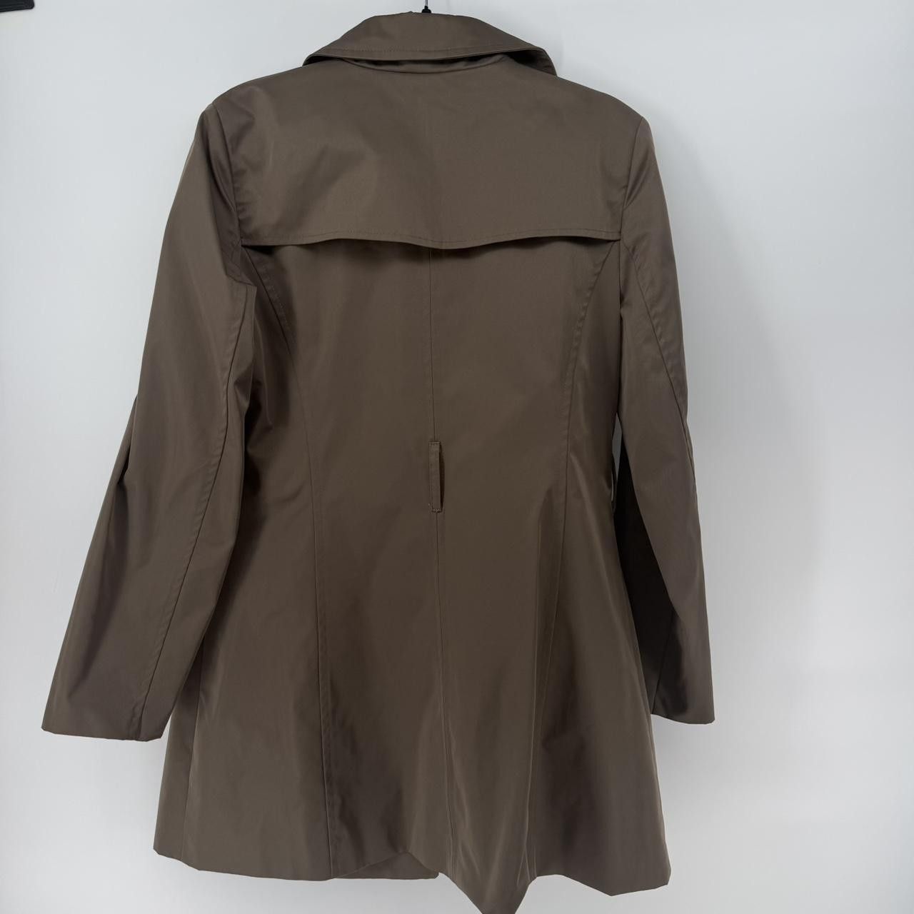 Sandro Sandro Studio Tan Trench Coat Size L / US 10 / IT 46 - 4 Thumbnail