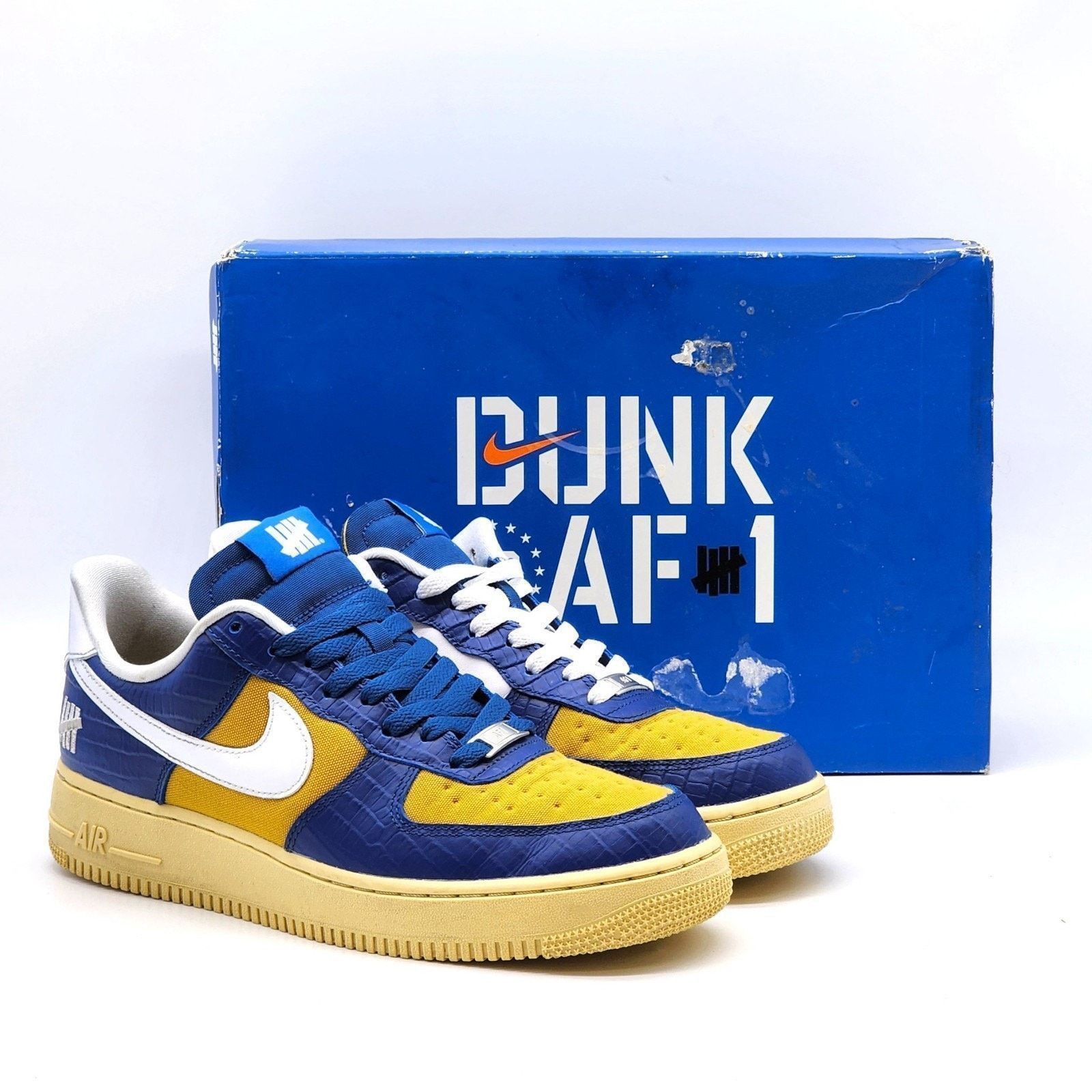 Undefeated AF1 Low SP 5 On It DM8462-400 Sneakers Blue 9.5
