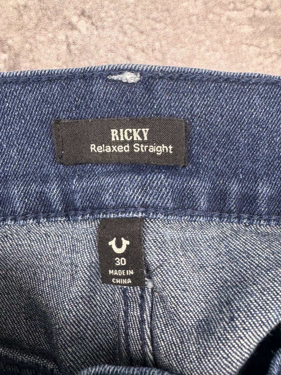 True Religion True Religion Ricky Relaxed Straight Denim Shorts Men Blue Size US 30 / EU 46 - 5 Thumbnail