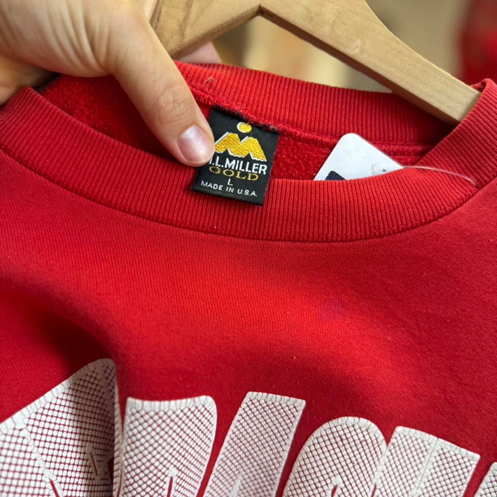 Vintage Vintage 90s Nebraska Huskers Crewneck Size US L / EU 52-54 / 3 - 6 Thumbnail
