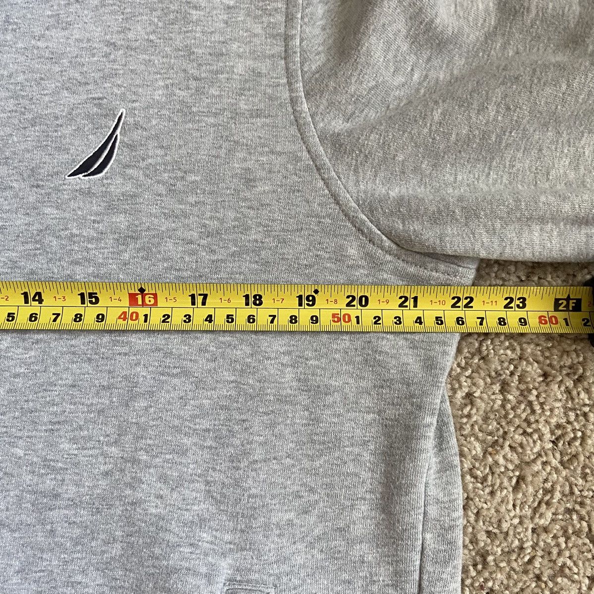 Nautica Nautica - Quarter Zip Sweatshirt - Gray Size US M / EU 48-50 / 2 - 4 Thumbnail