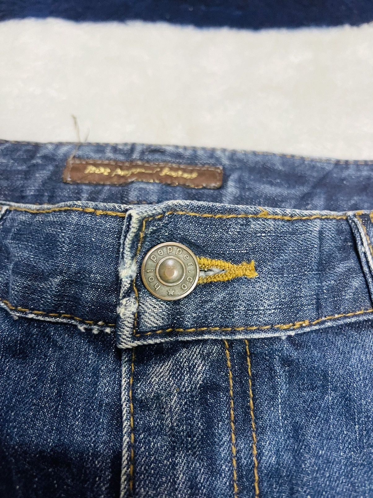 Japanese Brand 3Q Hot Pepper Jeans (11) Size 32" / US 10 / IT 46 - 11 Thumbnail