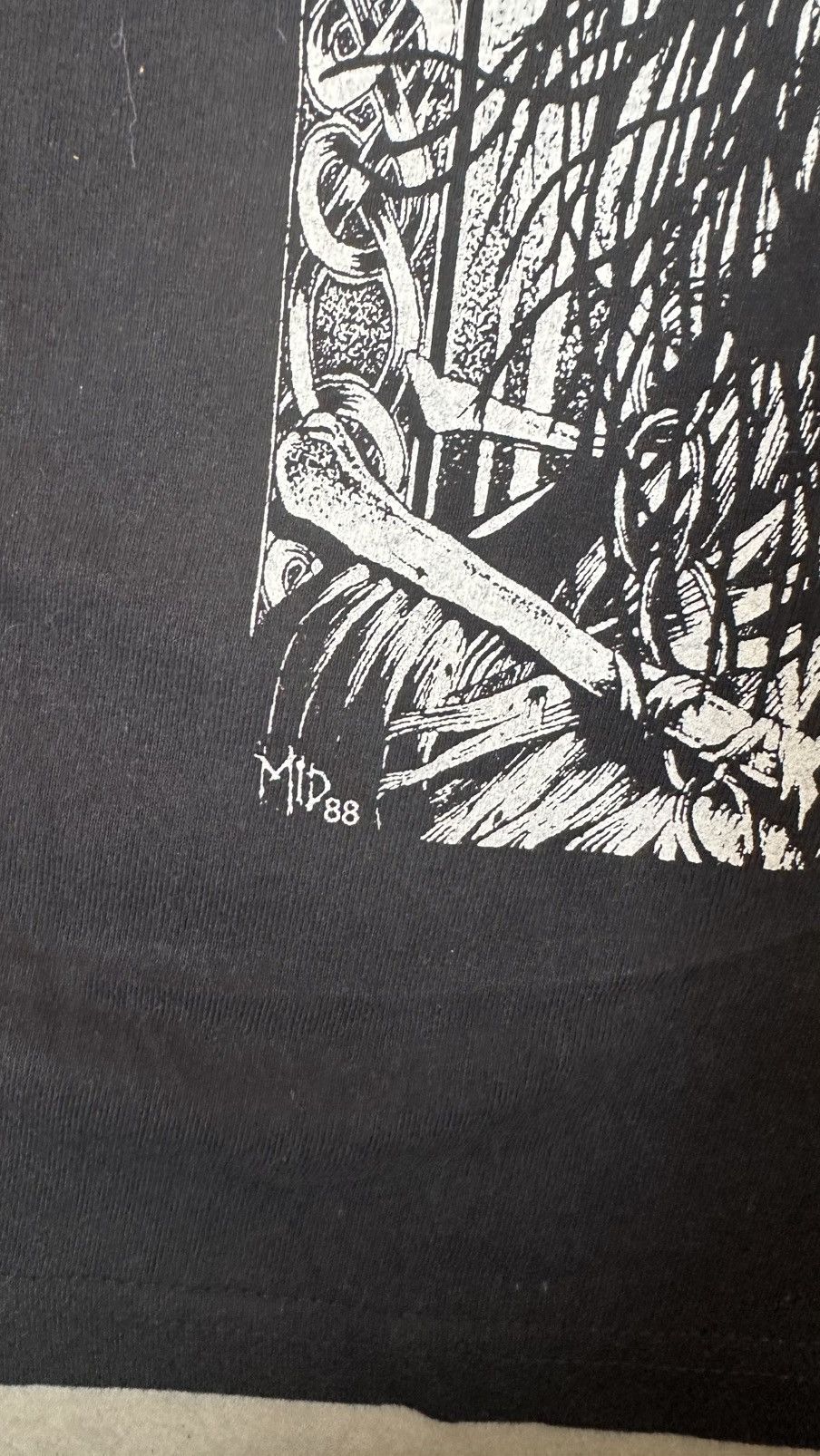 Vintage VINTAGE DEVIATED INSTINCT METAL BAND TEE Size US S / EU 44-46 / 1 - 3 Thumbnail