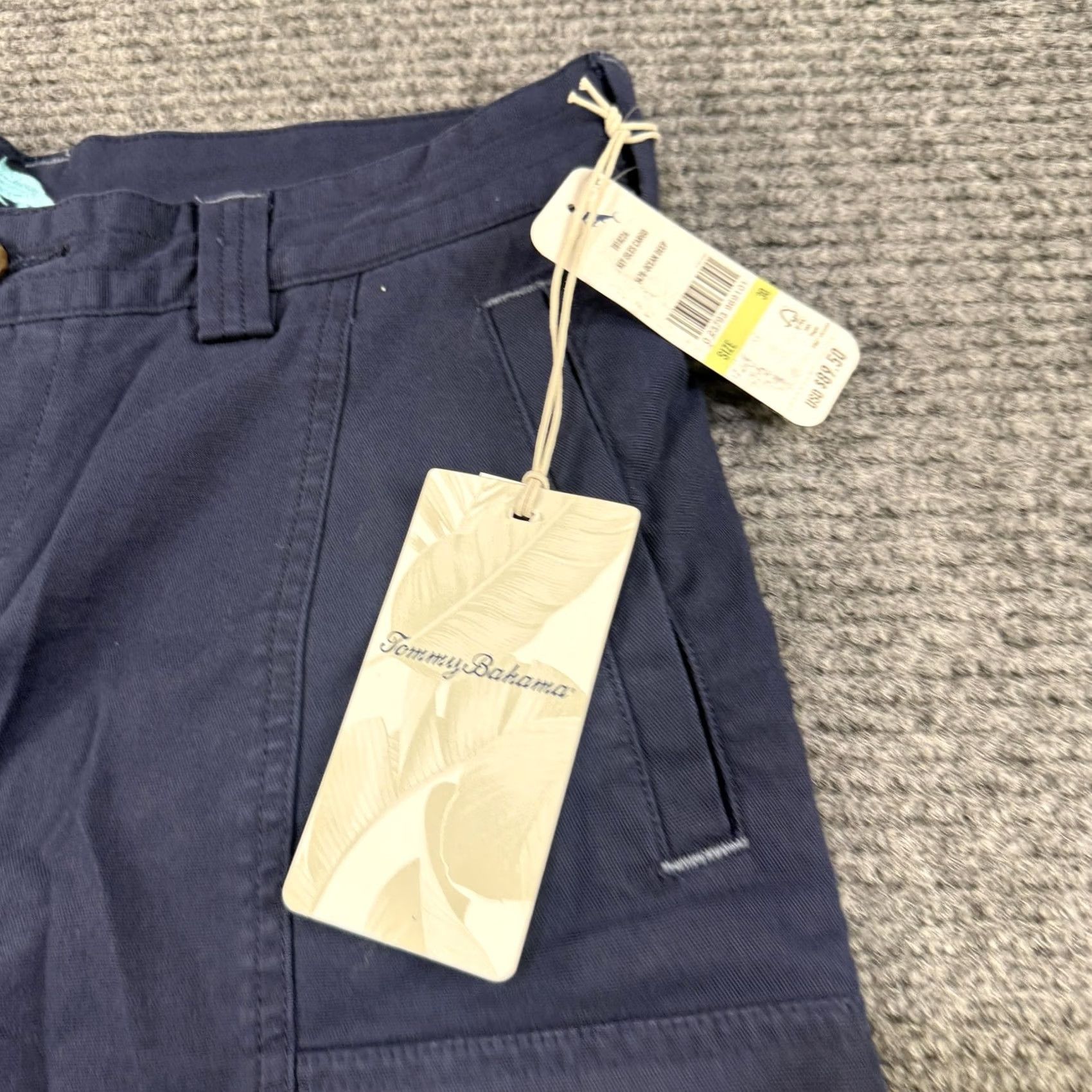 Tommy Bahama Tommy Bahama Cargo Shorts Mens 30 Ocean Deep Blue Key Isles New Casual Size US 30 / EU 46 - 4 Thumbnail