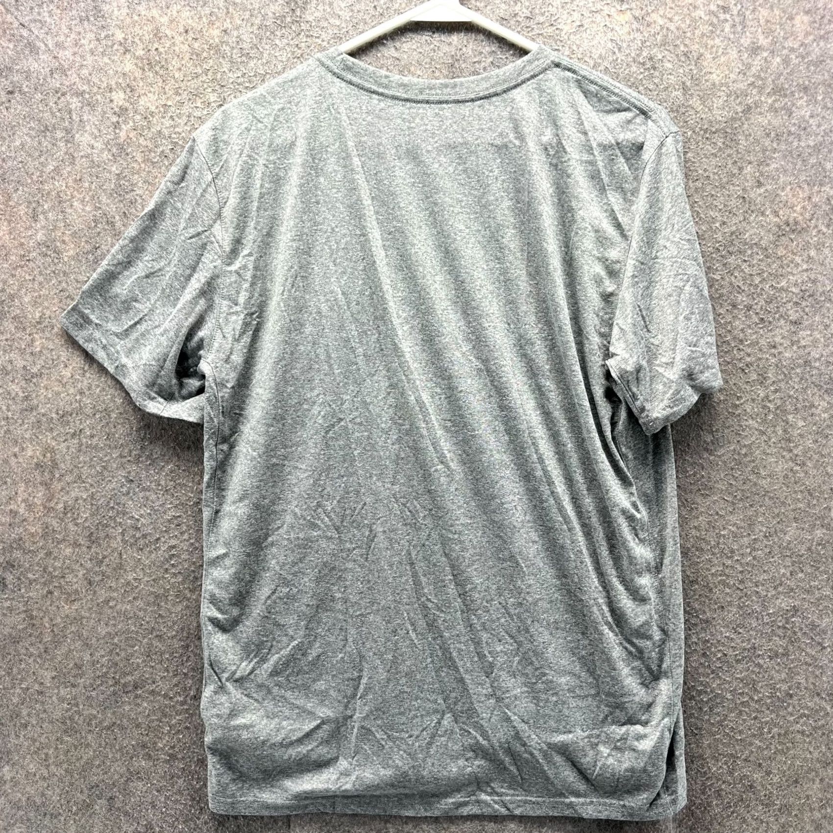 Nike Nike Shirt Mens Large Gray Dri Fit Athletic Jersey Soccer Dri Fit Gym Crewneck Size US L / EU 52-54 / 3 - 2 Thumbnail