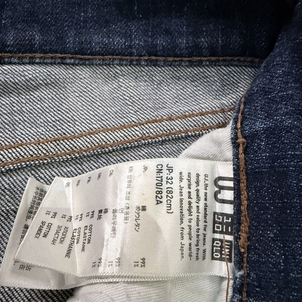 Undercover × Uniqlo 🇯🇵 Archives Japanese Denim Uniqlo S003 UJ Distressed Jeans Size US 32 / EU 48 - 16 Thumbnail