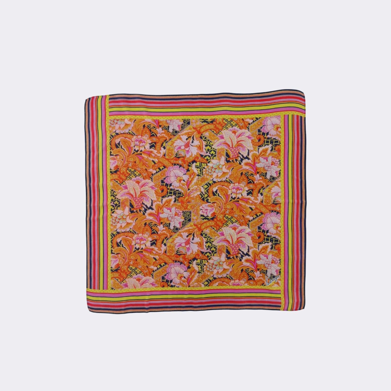 Kenzo × Vintage Vintage Kenzo Handkerchief Neckerchief Bandana H005I Size ONE SIZE - 2 Thumbnail