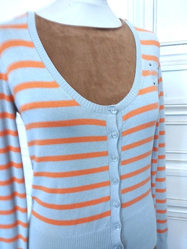 Jean Paul Gaultier Jean Paul Gaultier Gilet Bayadere TS/M Size S / US 4 / IT 40 - 4 Thumbnail