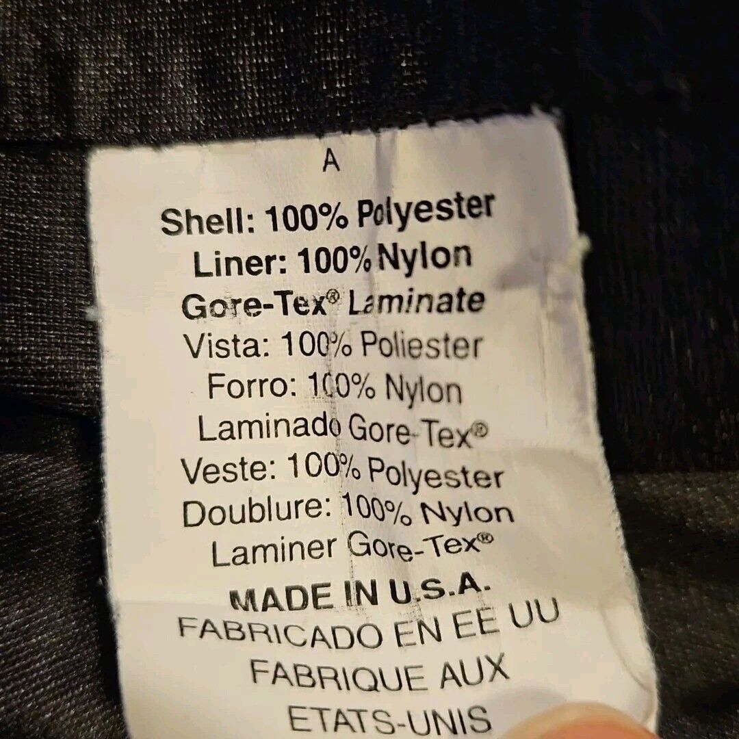 Vintage Forresters Drytech Rain Jacket Womens M Gore-Tex Blue Print Size M / US 6-8 / IT 42-44 - 14 Thumbnail