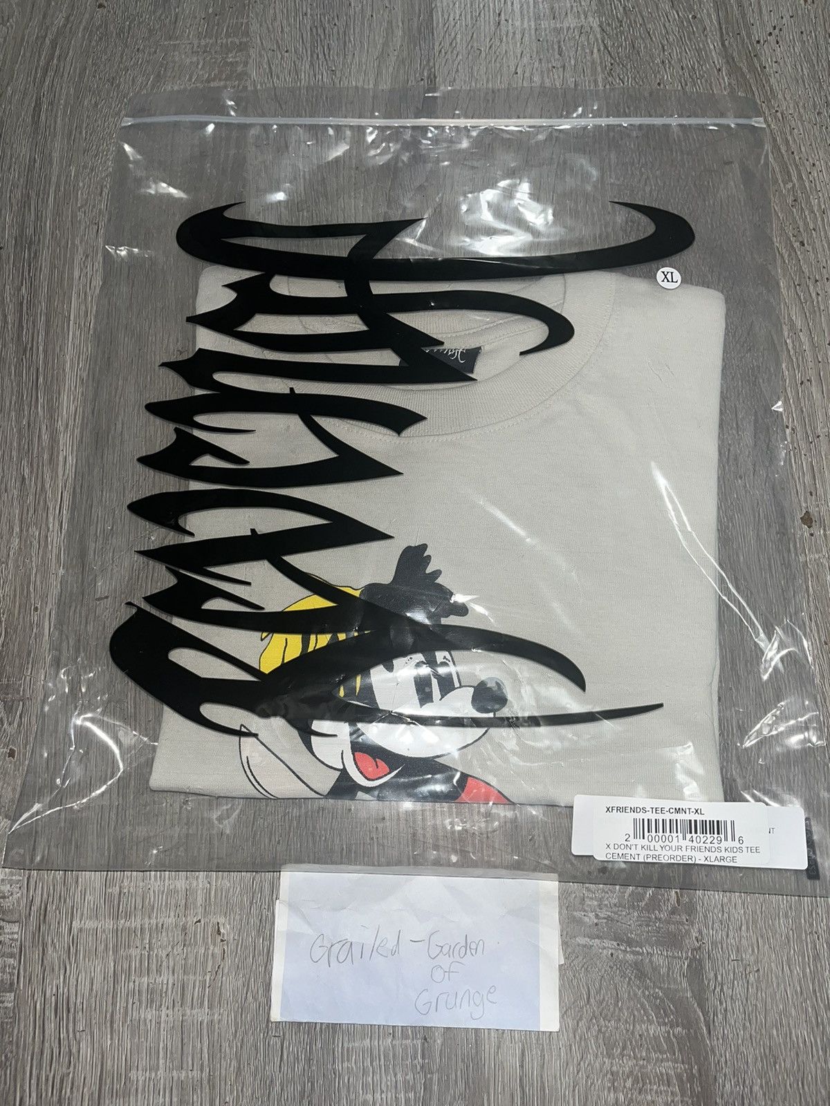 Revenge Revenge XXXTENTACION Don’t Kill Your Friends Mickey T WHITE Size US XL / EU 56 / 4 - 3 Thumbnail