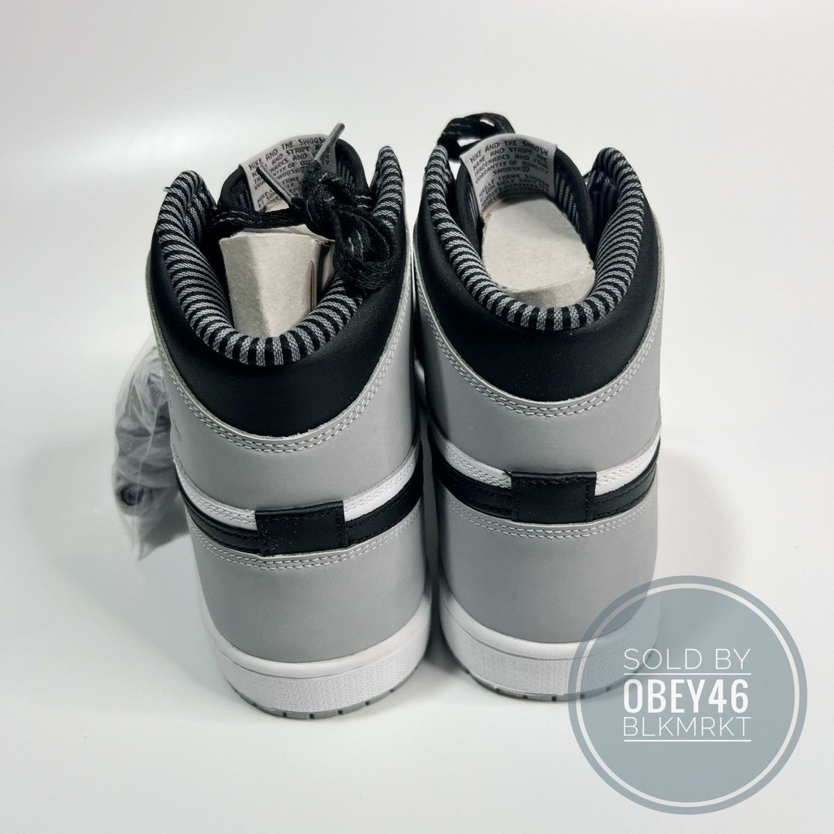 Jordan Brand Air Jordan 1 Retro Barons 2014 555088-104 9.5 Size US 9.5 / EU 42-43 - 5 Thumbnail