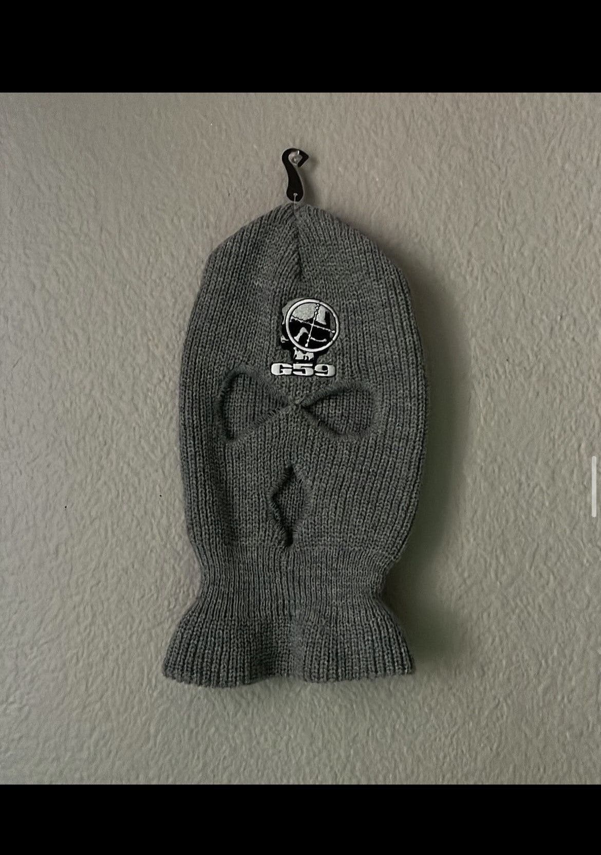 image of G59 Records G59 Ski Mask in Grey, Men's