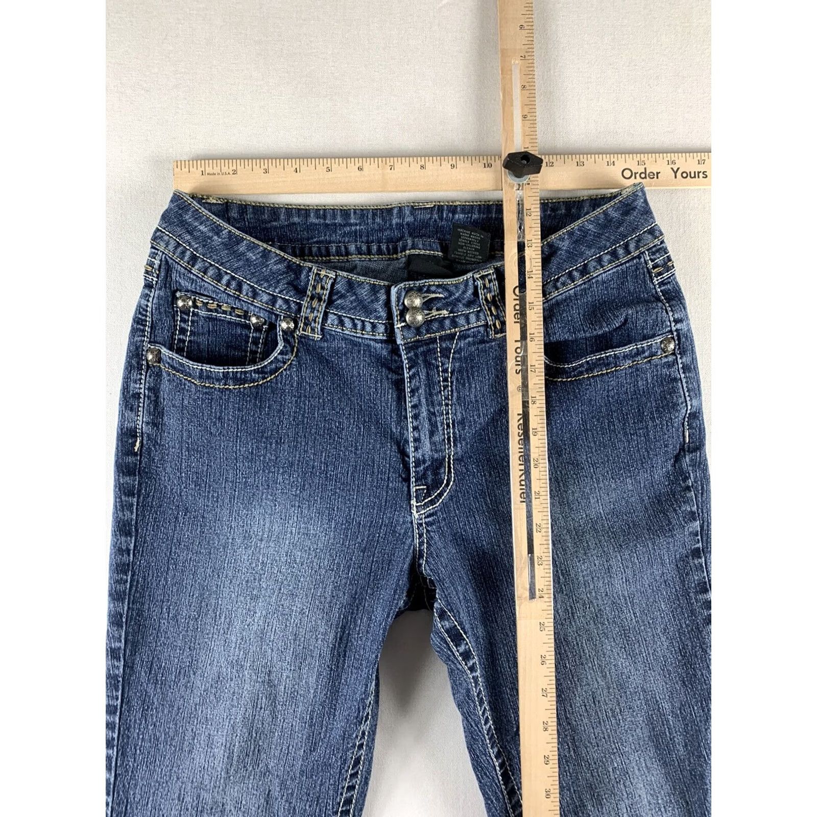 Vintage VSH JEANS WOMENS BLUE SIZE 12 COWGIRL Size 34" / US 12 / IT 48 - 6 Thumbnail