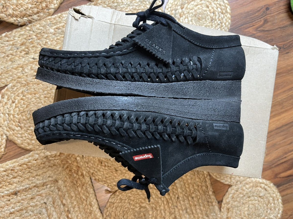 Clarks × Supreme Supreme x Clark’s Wallabee Woven Weave wallabees moccasin Size US 9.5 / EU 42-43 - 9 Thumbnail