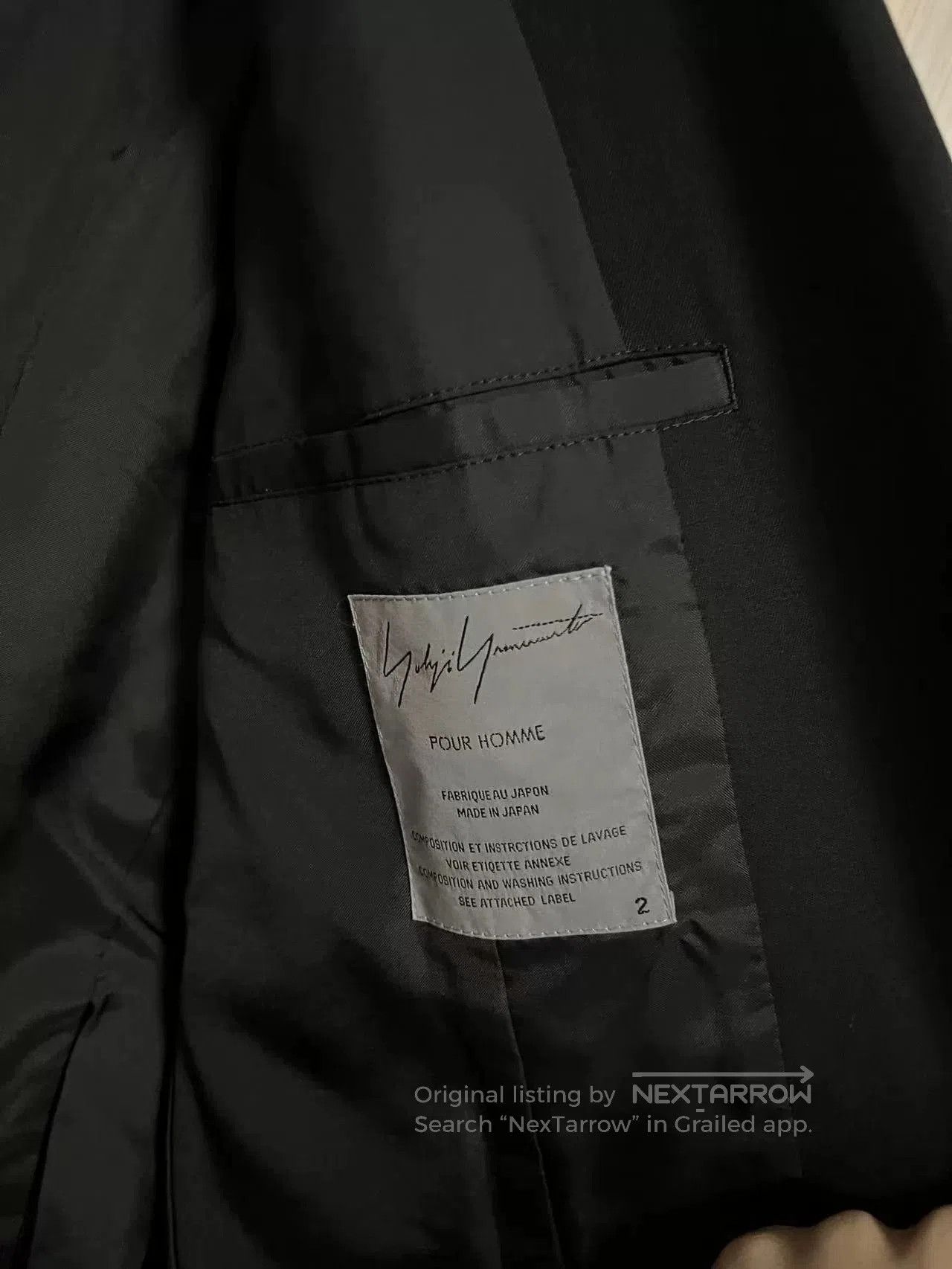 Yohji Yamamoto Yohji Yamamoto 02aw Wings Suit. Size US M / EU 48-50 / 2 - 3 Thumbnail