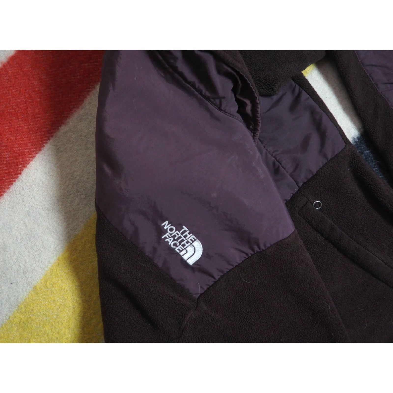 The North Face VTG The North Face Denali Brown Zip Outdoor Fleece Jacket Womens XS Jacket Short Long Sleeve Mens Women? Size XS / US 0-2 / IT 36-38 - 5 Thumbnail