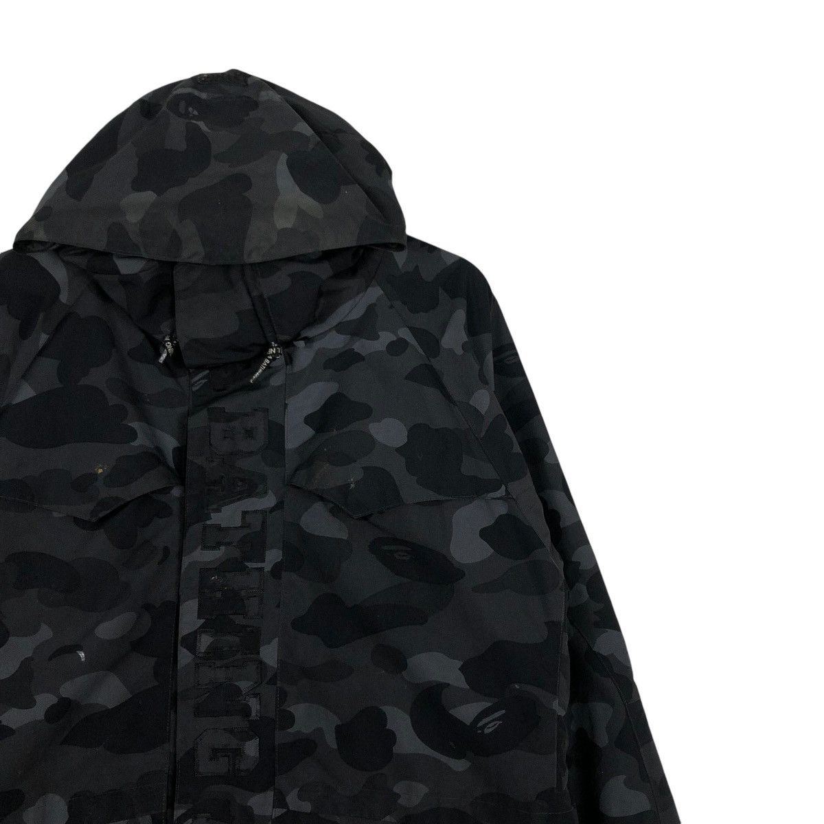 Bape HUNTING BIKER JACKET CAMOUFLAGE BATHING APE Size US S / EU 44-46 / 1 - 6 Thumbnail