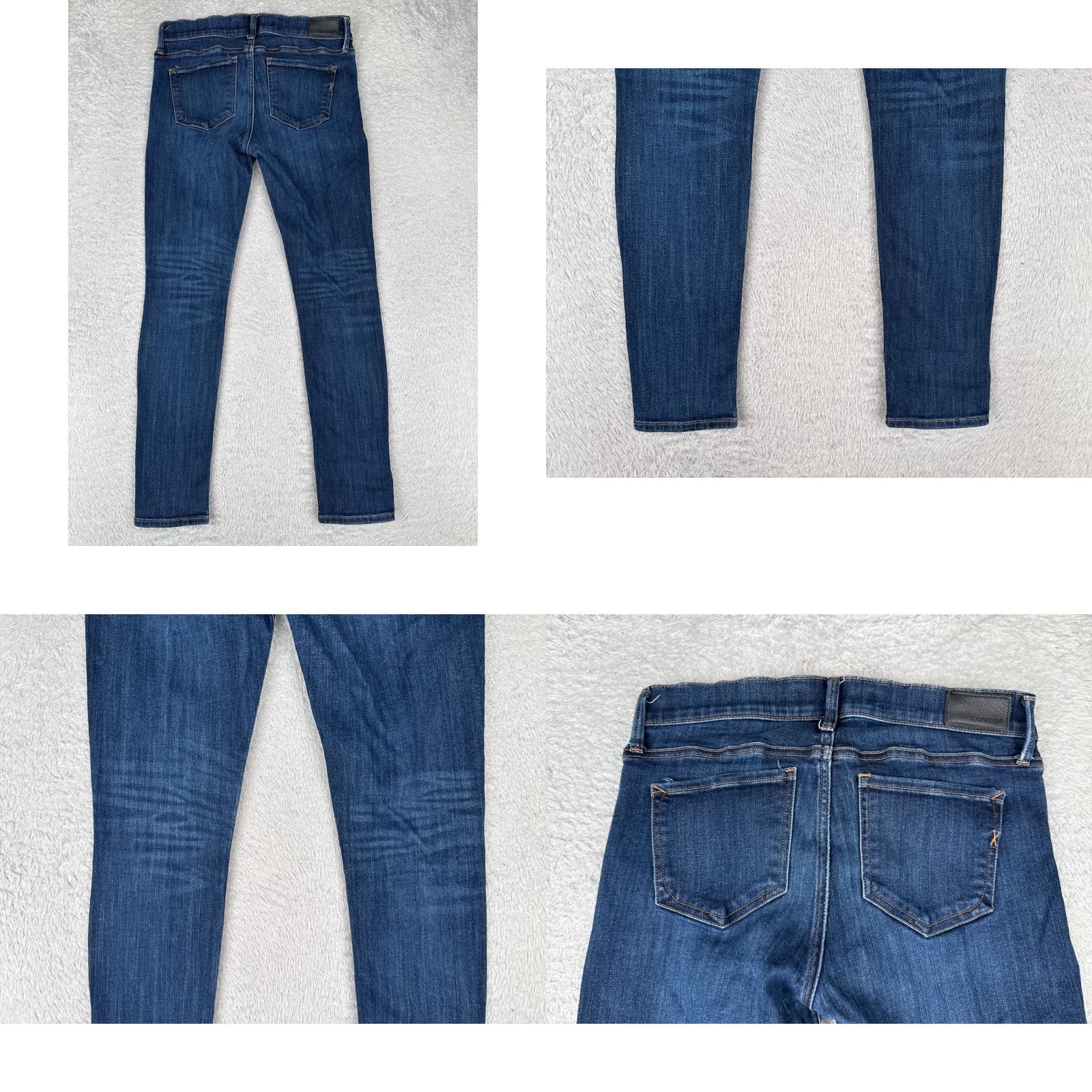 Express Express Jeans Womens Jeans 6P Blue Denim Skinny Cotton Blend Legging Mid Rise 28x26 Womens Size 28" / US 6 / IT 42 - 10 Thumbnail